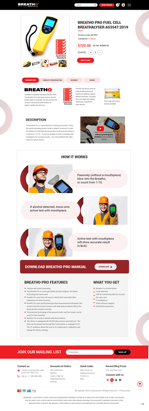 Web Design by pb for this project | Design: #33801148