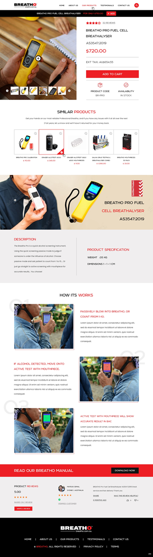 Web Design by pb for this project | Design: #33801149