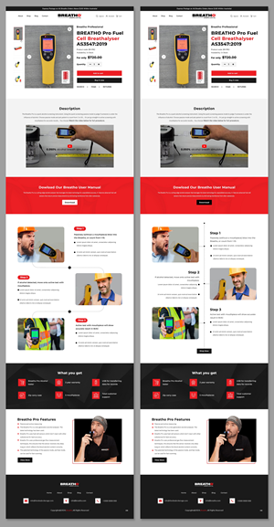 Web Design by pb for this project | Design: #33801150