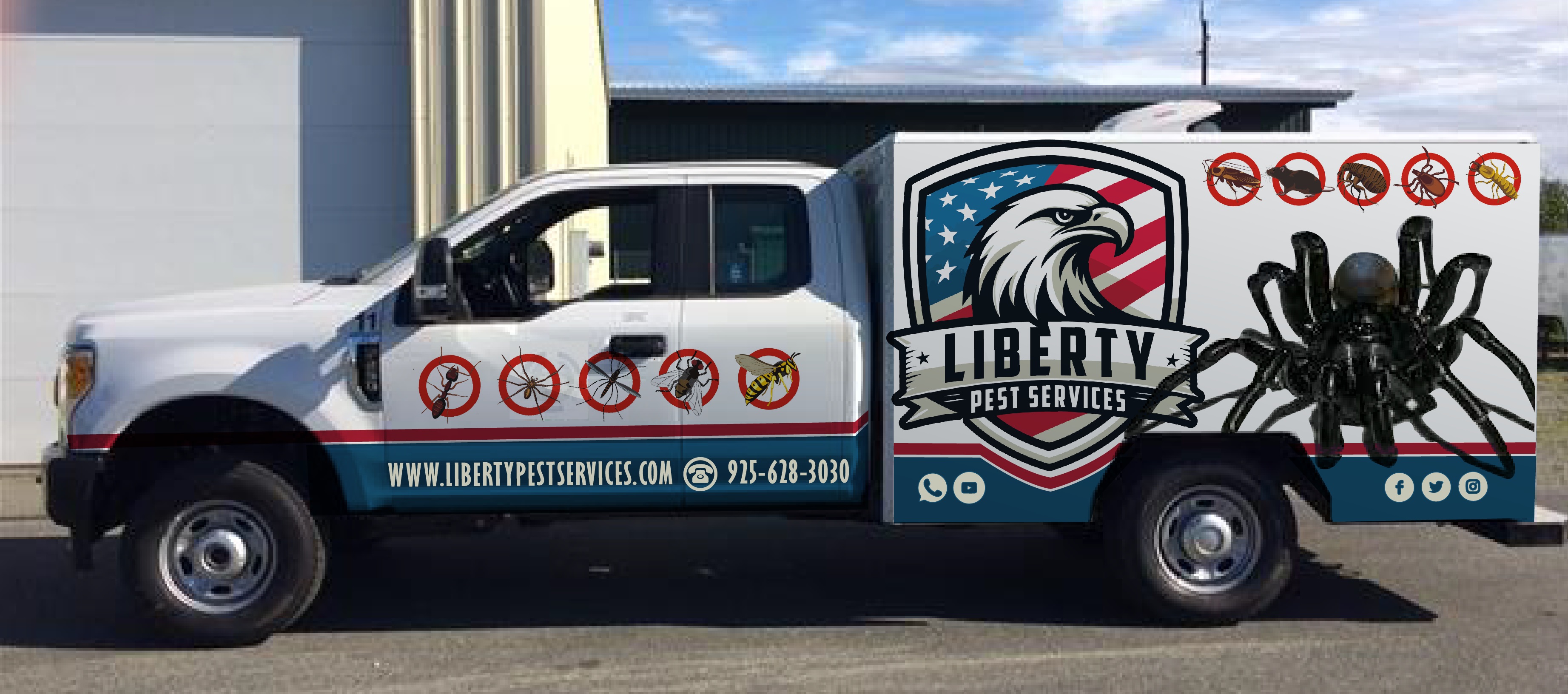 Car Wrap-Design von Kira Graphics für liberty pest services | Design #33748863