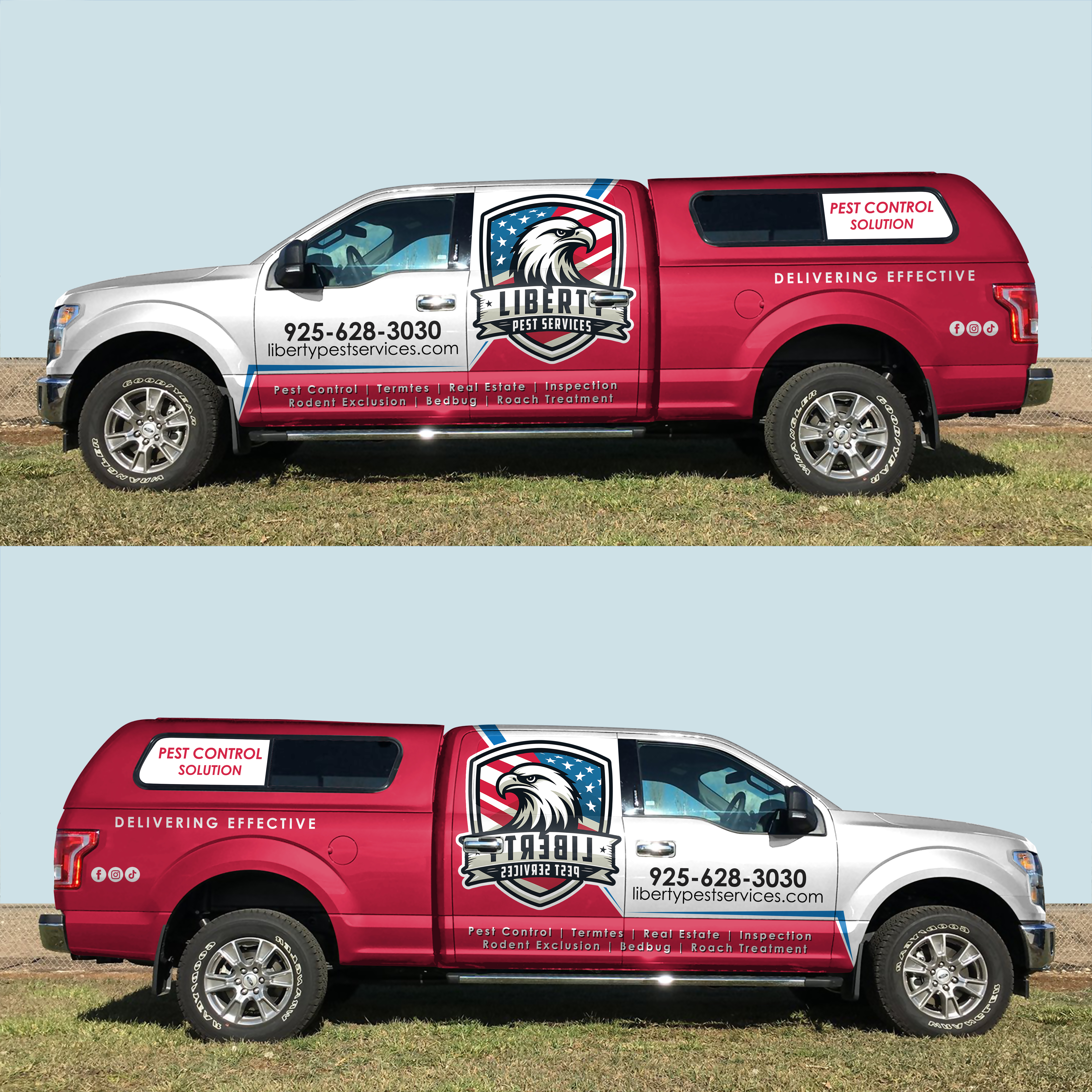 Design de Covering de Véhicule par AZ_Studio pour liberty pest services | Design #33751195