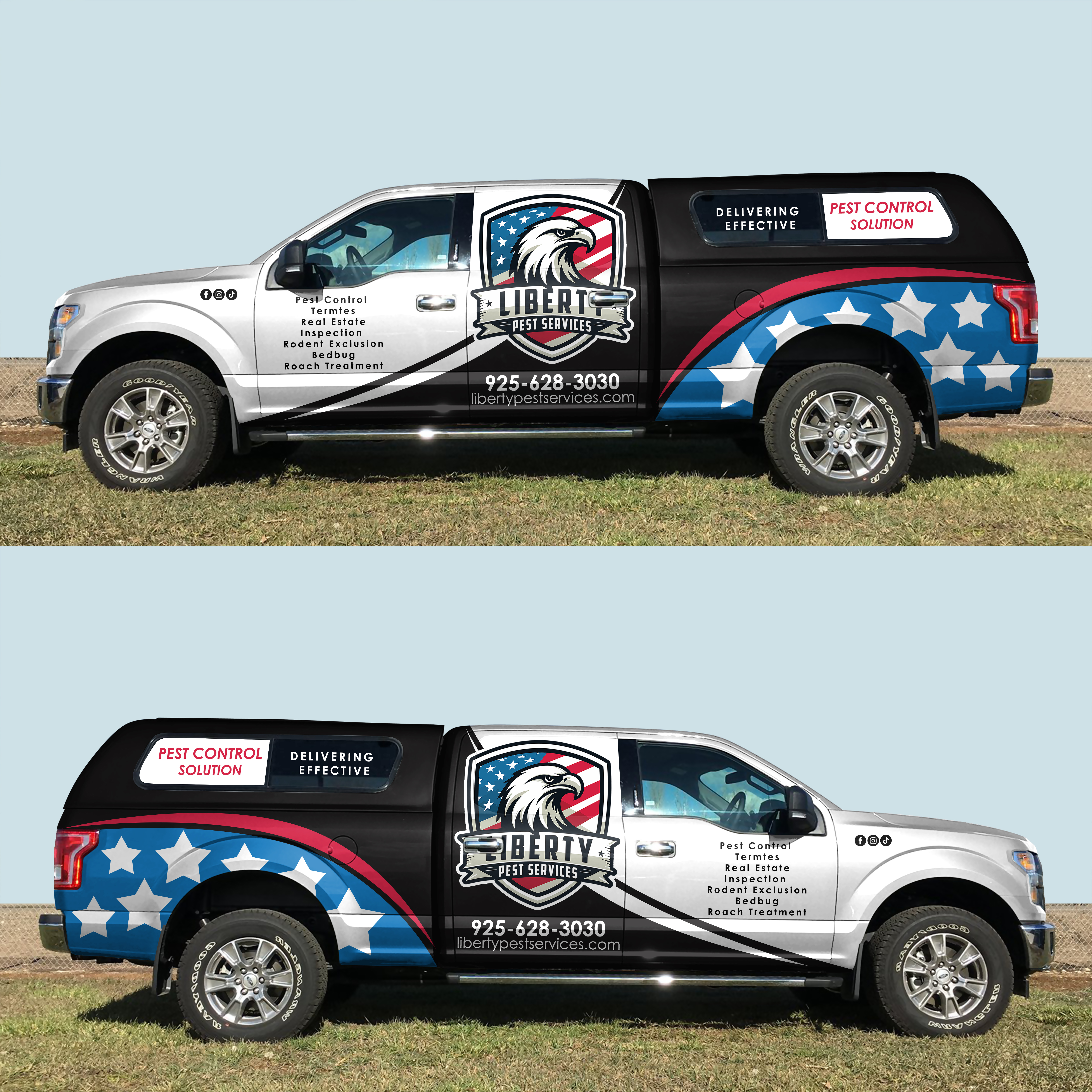 Design de Covering de Véhicule par AZ_Studio pour liberty pest services | Design #33752054