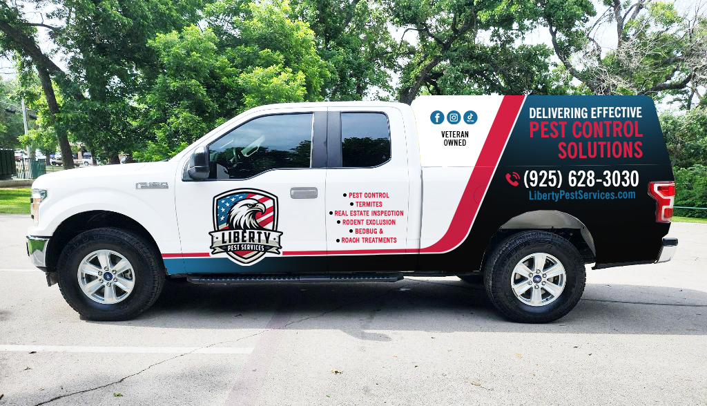 Car Wrap Design by typefdesign for liberty pest services | Design #33748704