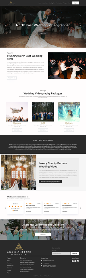 Web Design by Taufik H for this project | Design: #33769904