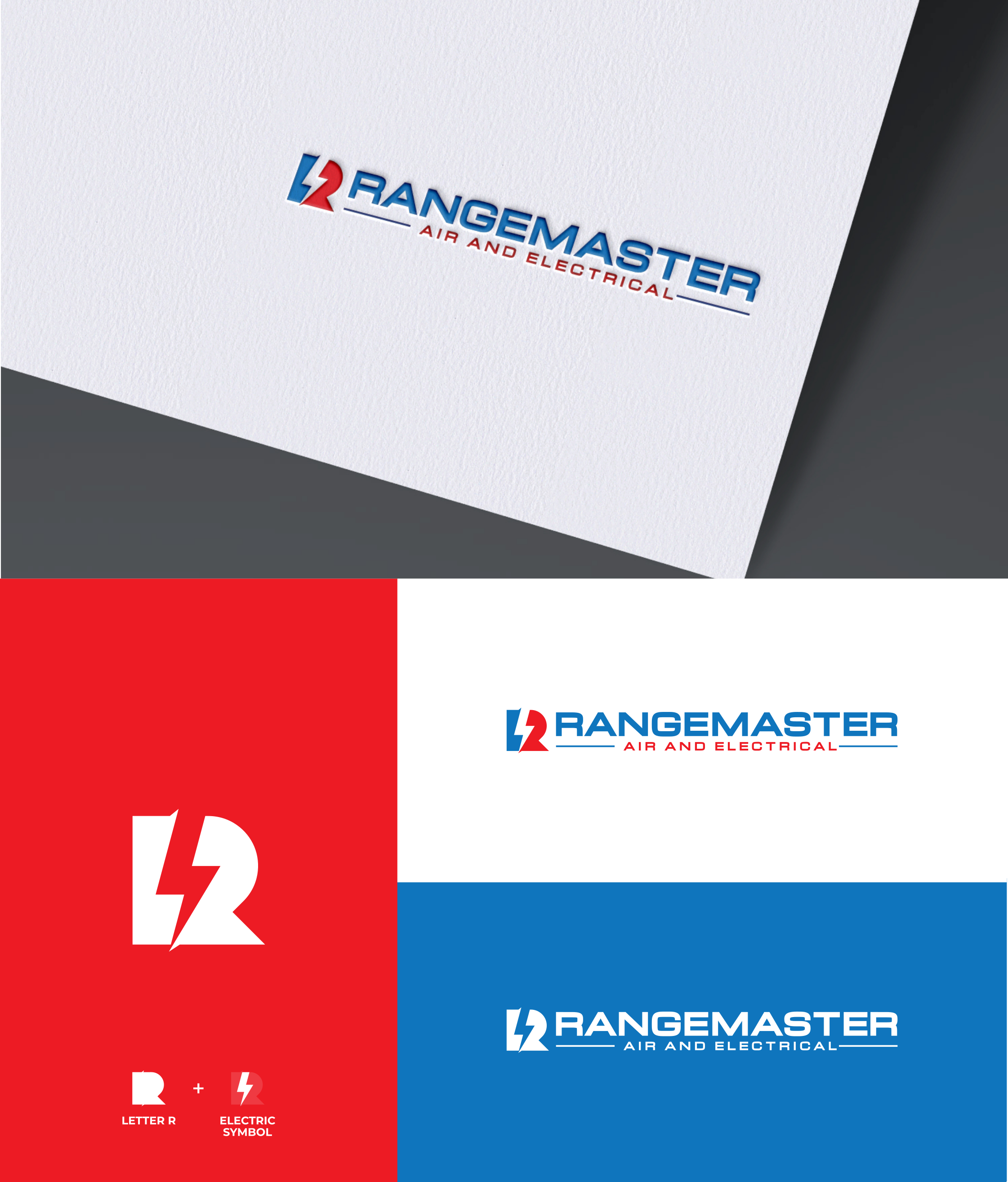 Logo Design by Zaid Al Faqih for Fernee Air and Electrical | Design #33799457