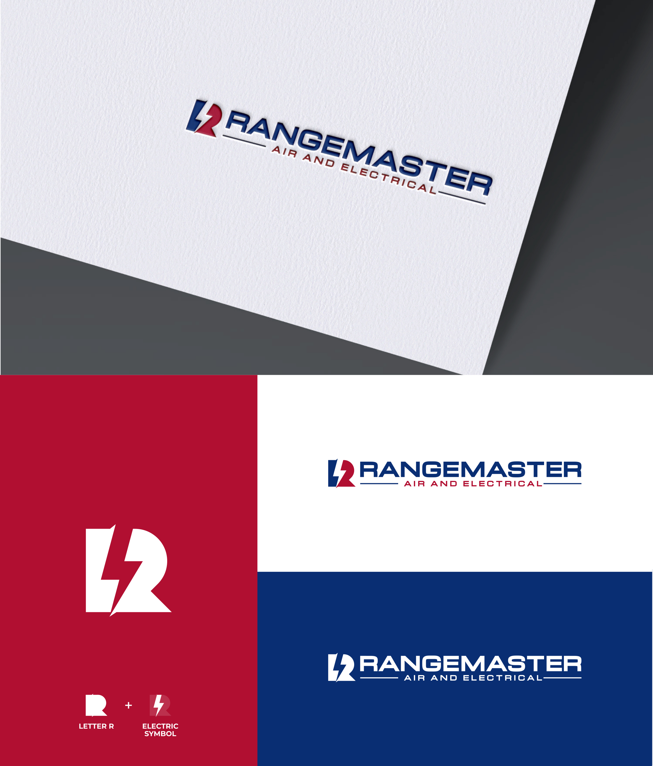 Logo Design by Zaid Al Faqih for Fernee Air and Electrical | Design #33799458