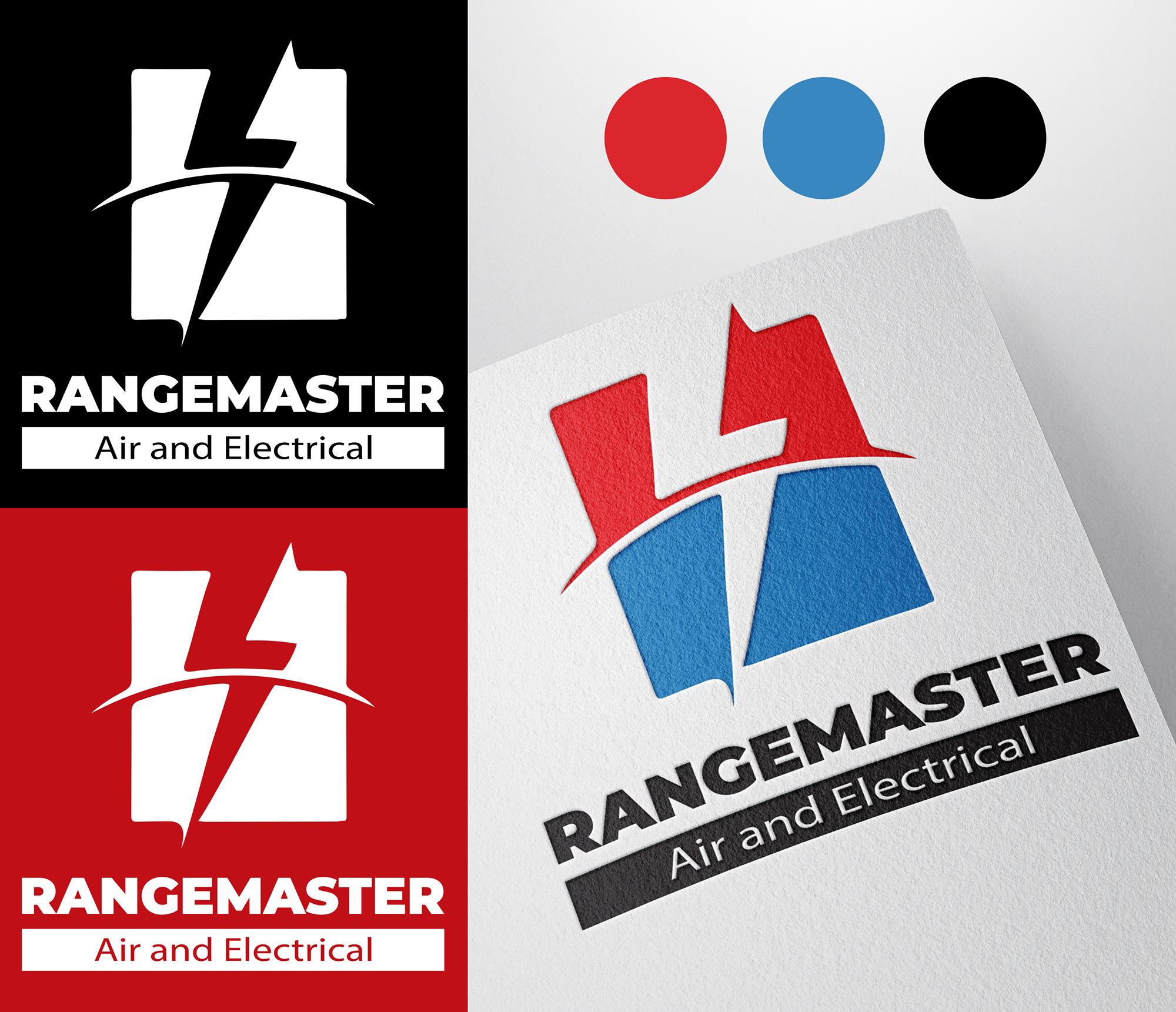 Logo Design by Bakuta Design for Fernee Air and Electrical | Design #33762215