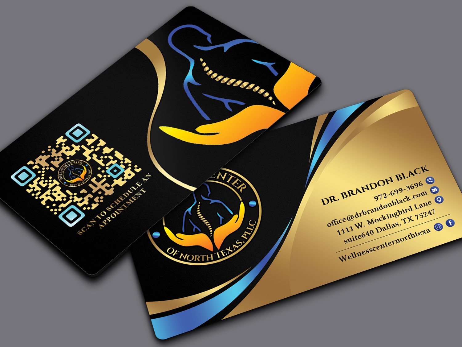 Diseño de Tarjeta de Presentación por Sandaruwan para Functional Wellness Center of North Texas | Diseño #33760365