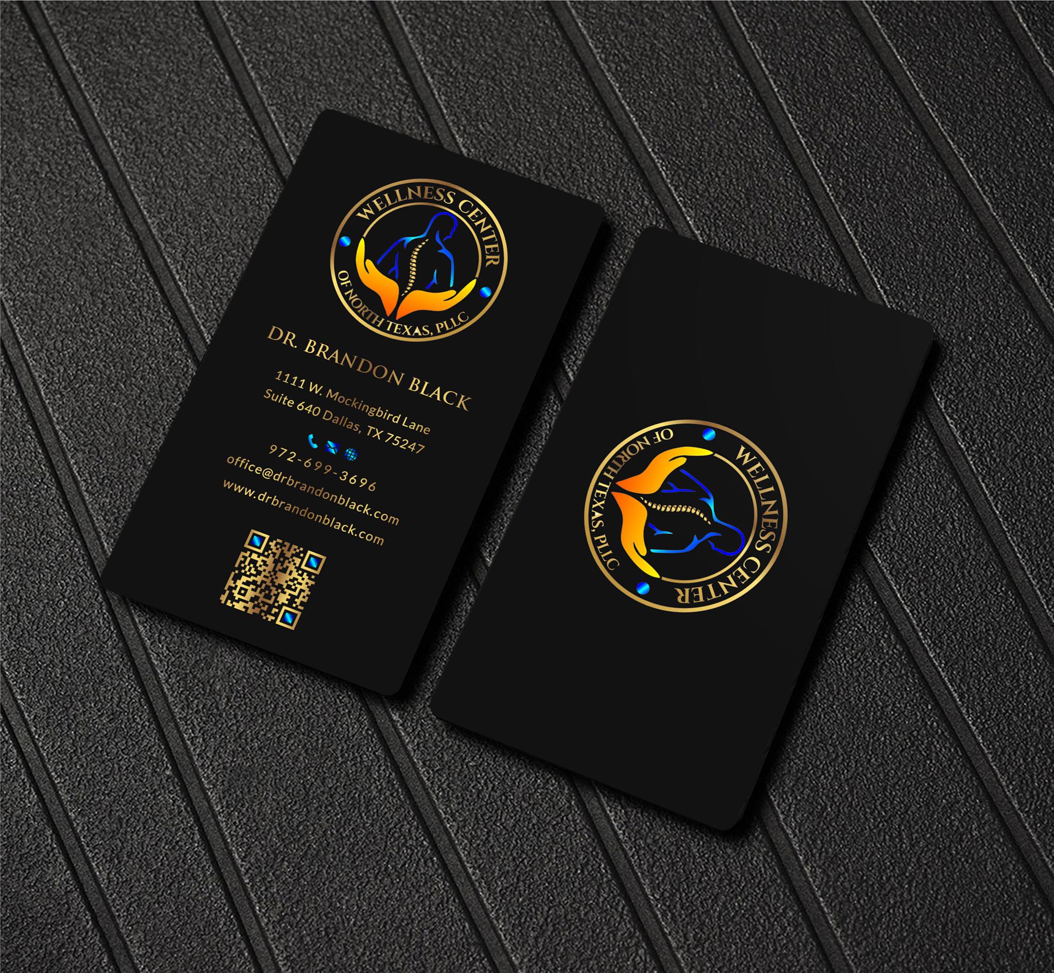 Design de Carte de Visite par Creative Moon Design pour Functional Wellness Center of North Texas | Design #33772076