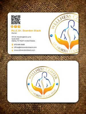 Diseño de Tarjeta de Presentación por Graphixpointt para Functional Wellness Center of North Texas | Diseño: #33753657
