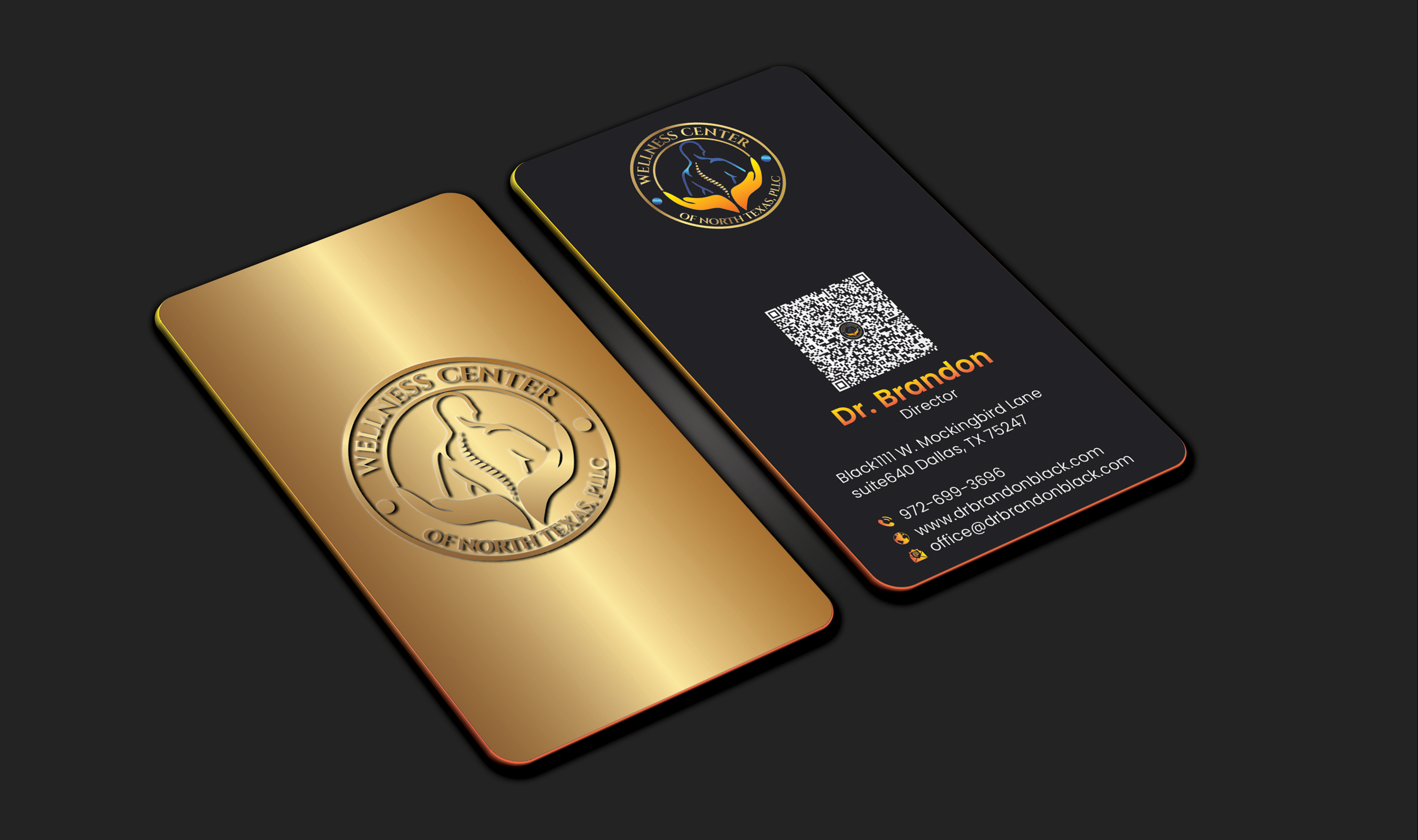 Business Card Design by DesignerShahadat for Functional Wellness Center of North Texas | Design #33759640