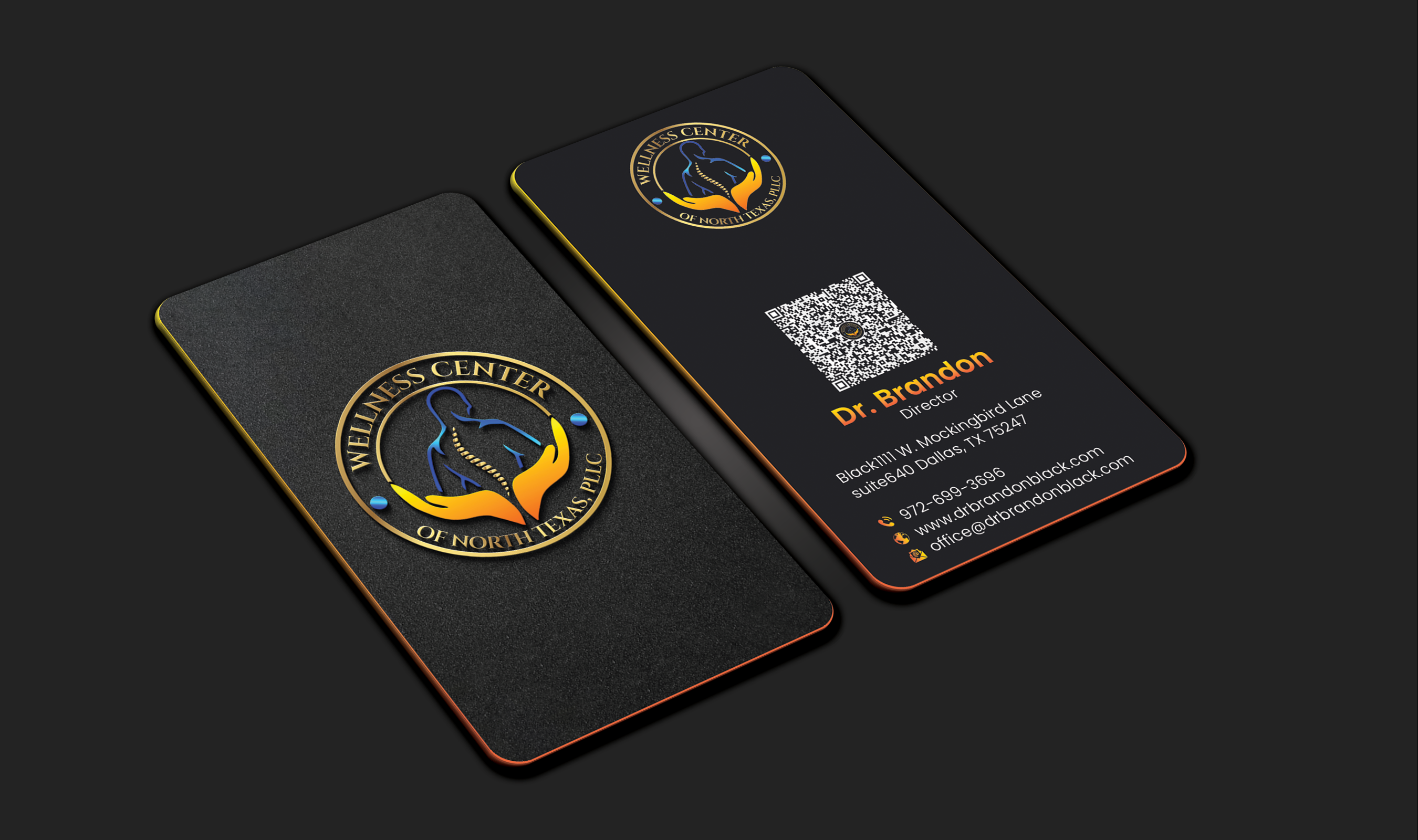 Design de Carte de Visite par DesignerShahadat pour Functional Wellness Center of North Texas | Design #33759642