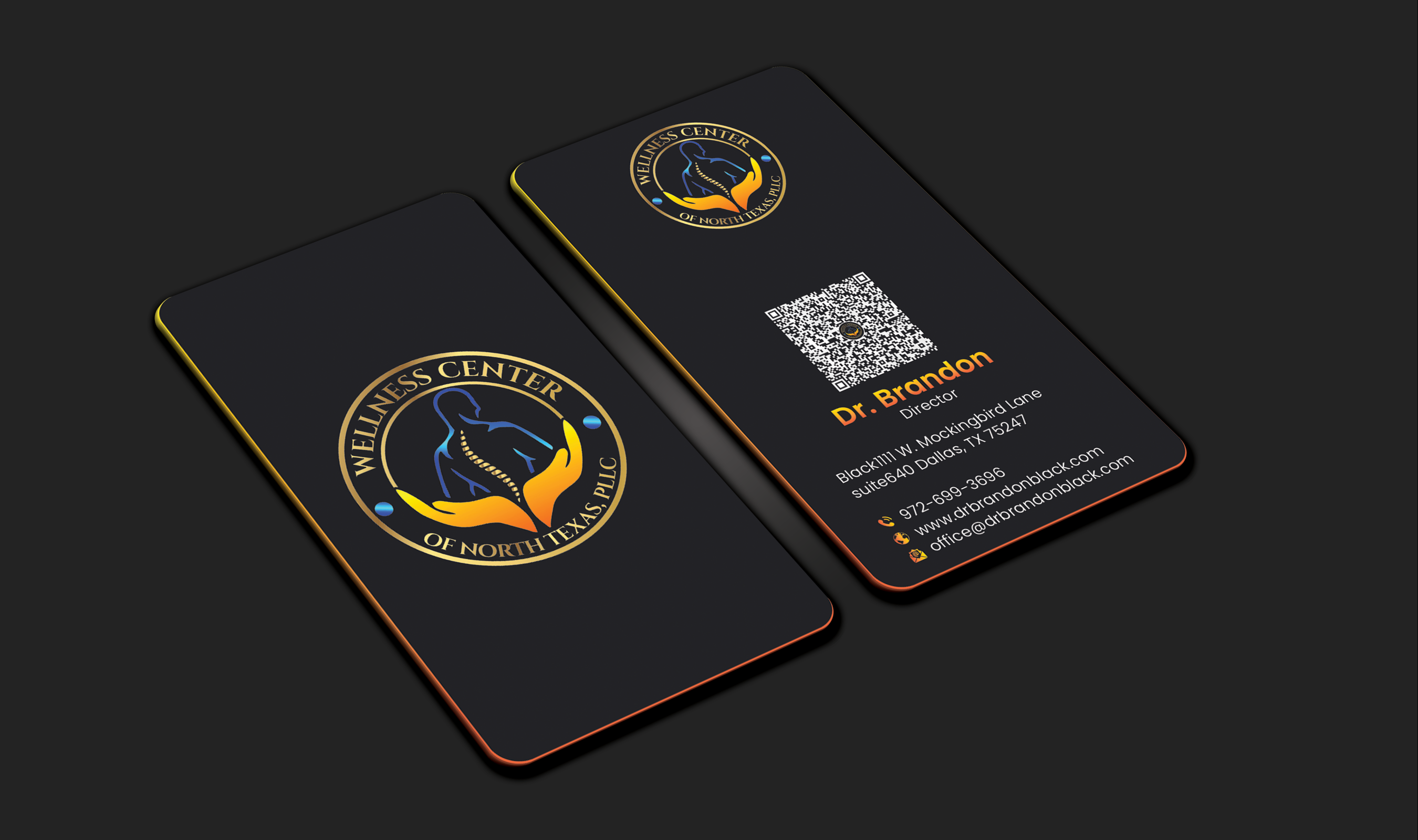 Business Card Design by DesignerShahadat for Functional Wellness Center of North Texas | Design #33759645