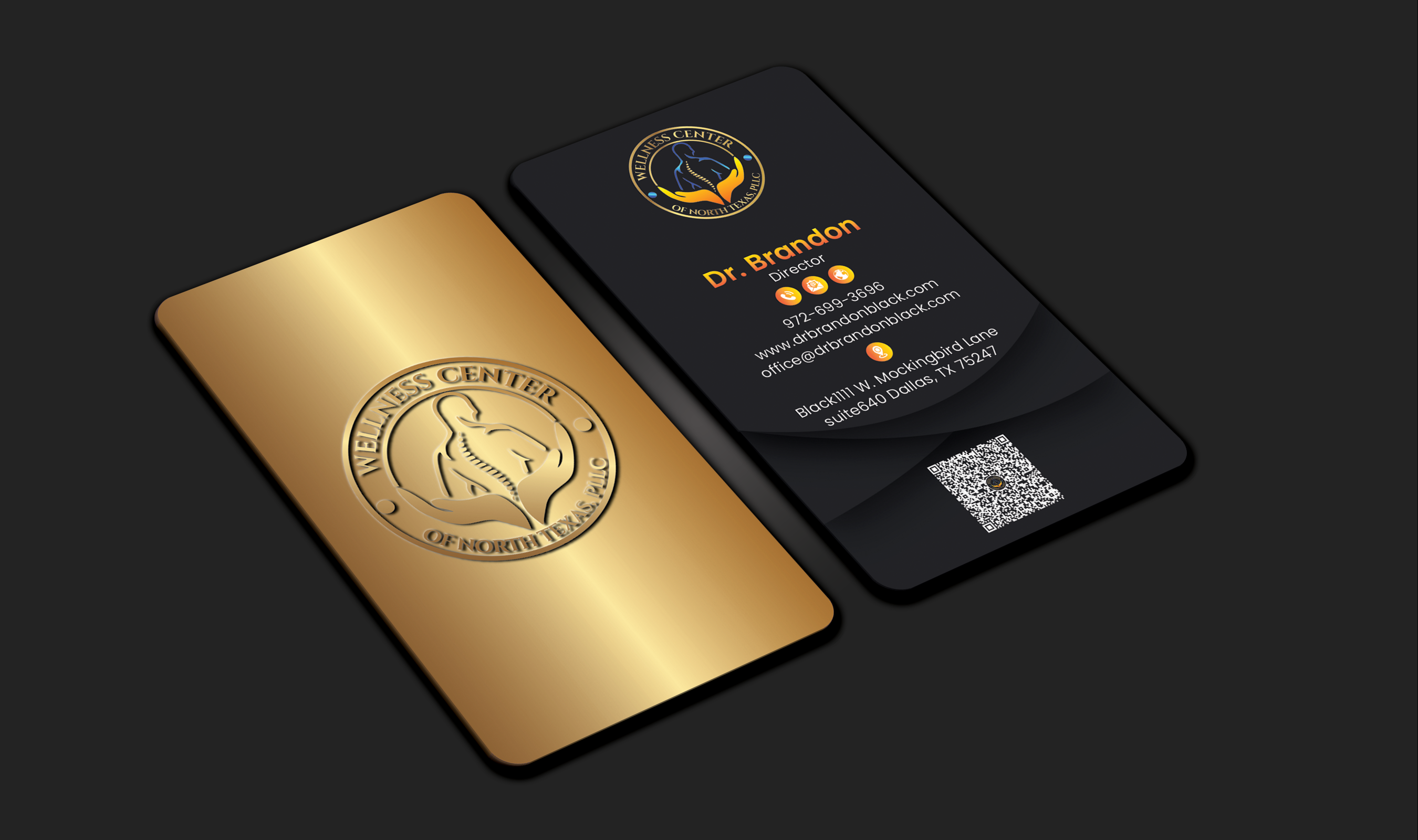 Business Card Design by DesignerShahadat for Functional Wellness Center of North Texas | Design #33759650