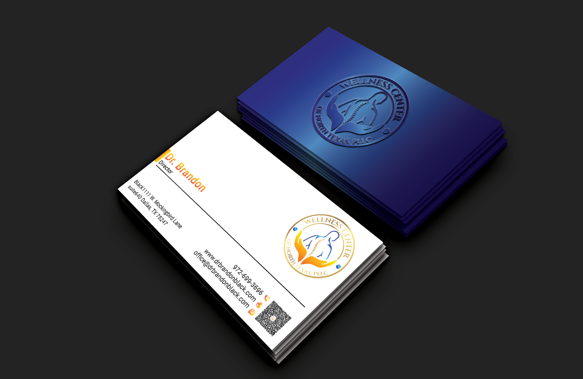 Business Card Design by DesignerShahadat for Functional Wellness Center of North Texas | Design #33762458