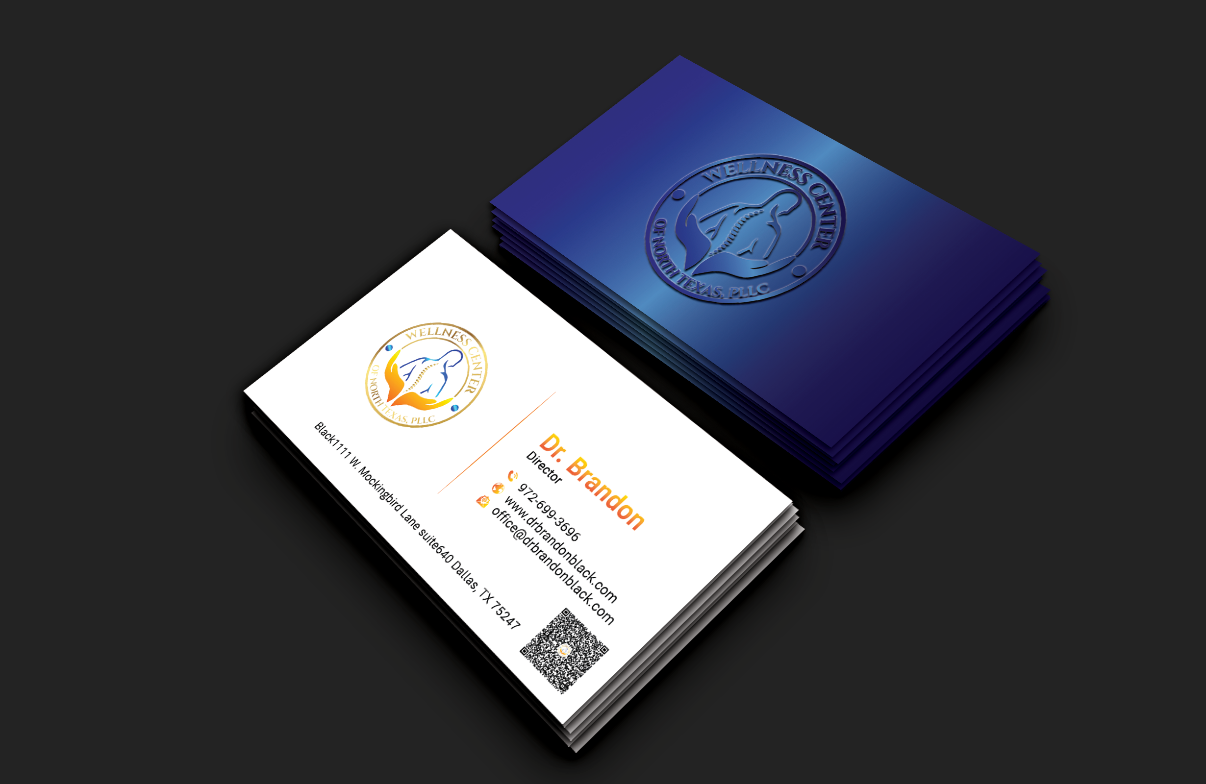 Business Card Design by DesignerShahadat for Functional Wellness Center of North Texas | Design #33762512