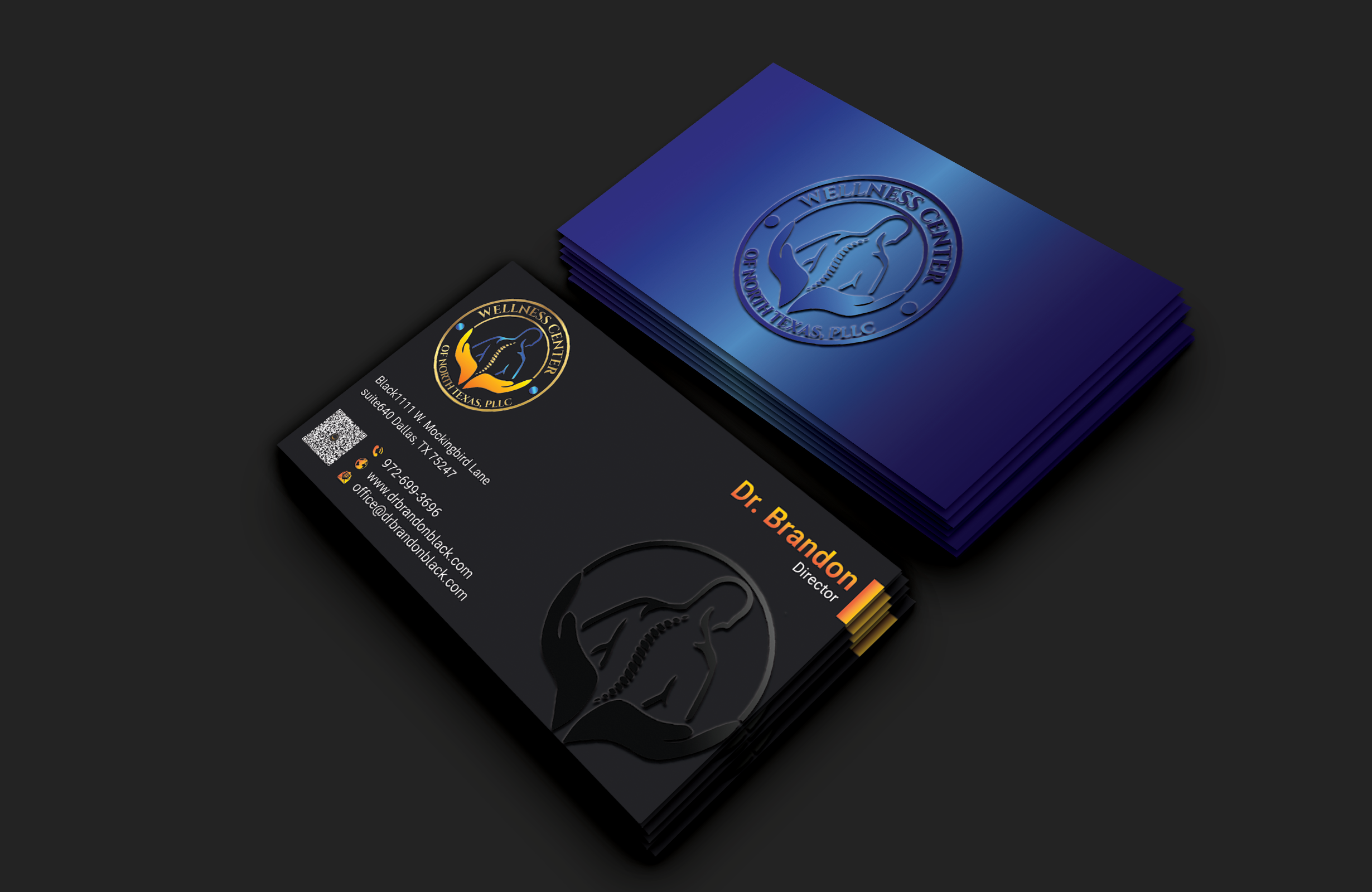 Business Card Design by DesignerShahadat for Functional Wellness Center of North Texas | Design #33762513