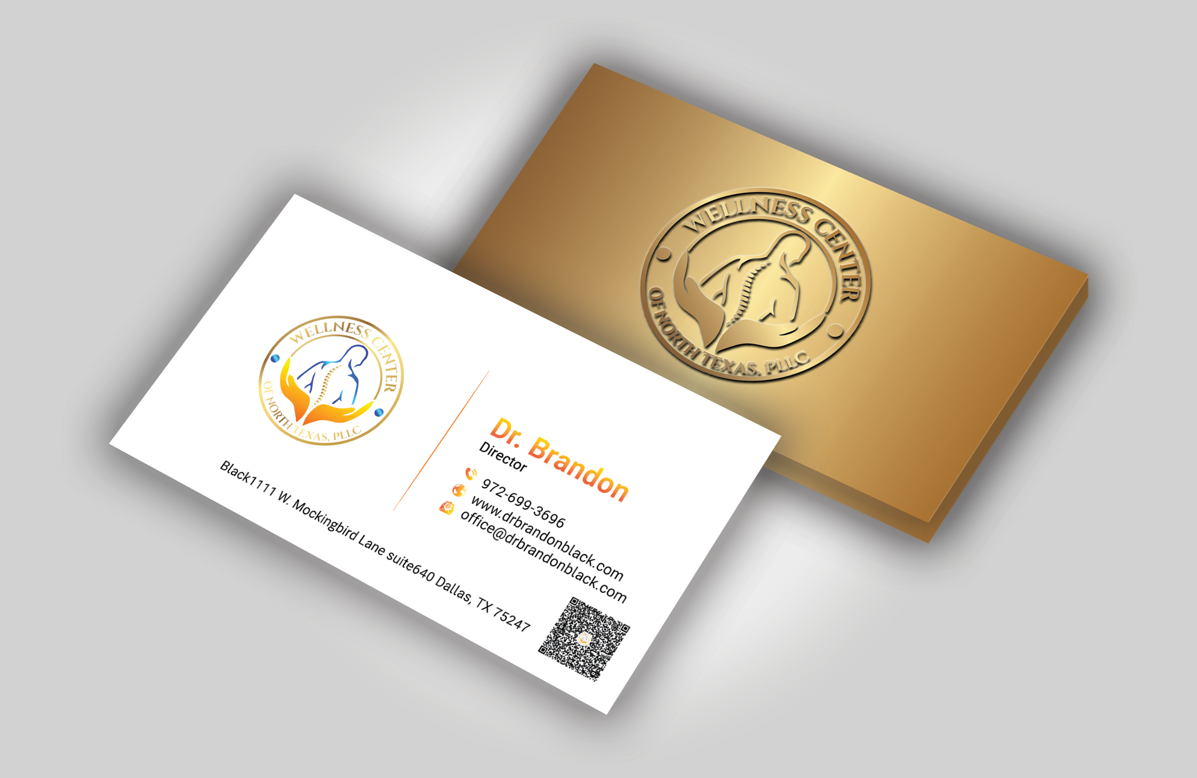 Business Card Design by DesignerShahadat for Functional Wellness Center of North Texas | Design #33762518