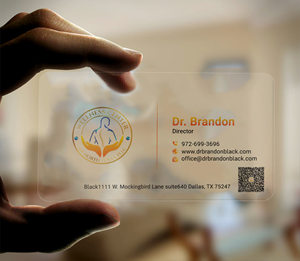 Business Card Design by DesignerShahadat for Functional Wellness Center of North Texas | Design: #33762528