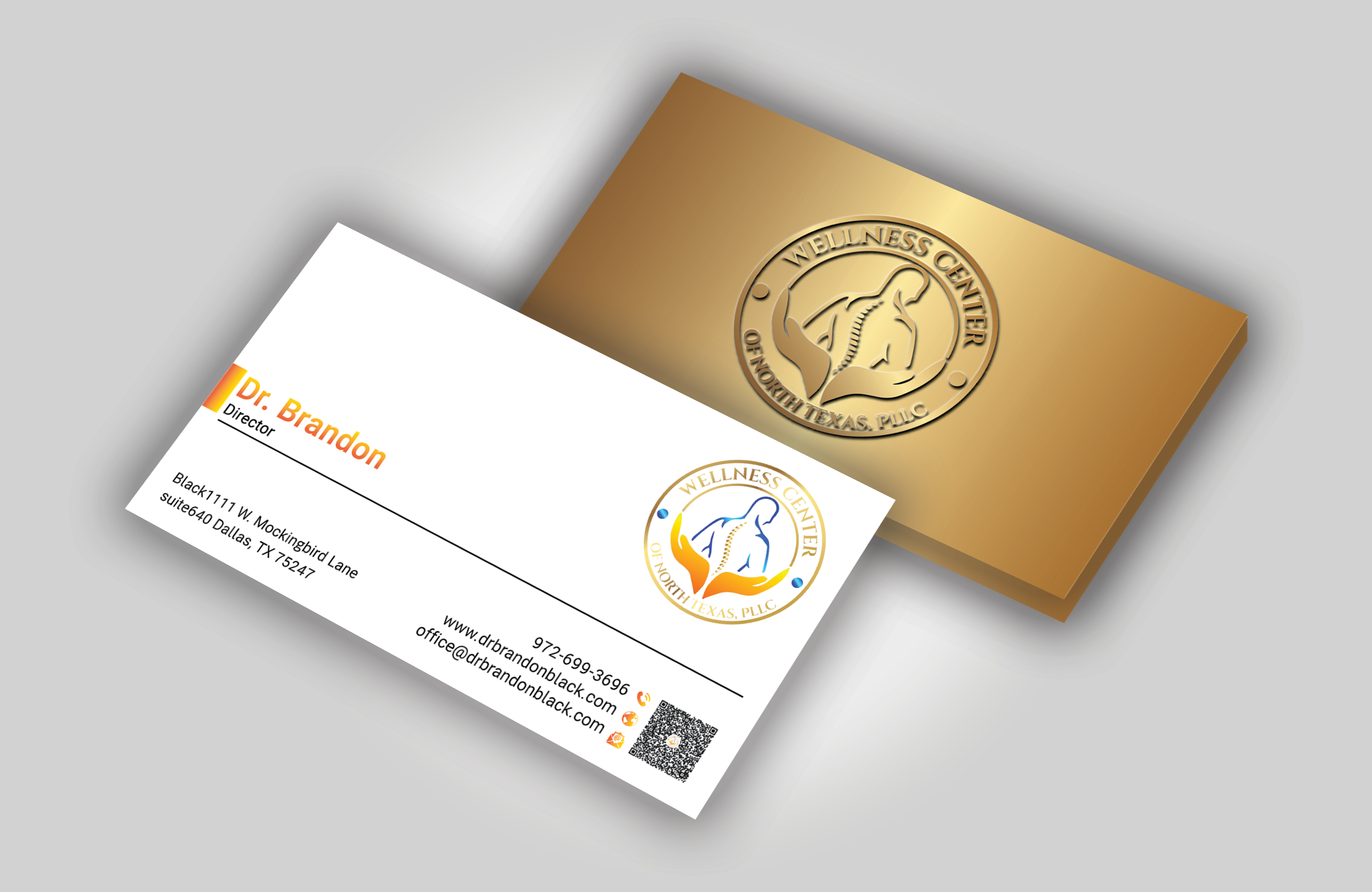 Business Card Design by DesignerShahadat for Functional Wellness Center of North Texas | Design #33762533