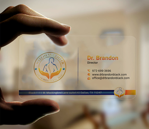 Business Card Design by DesignerShahadat for Functional Wellness Center of North Texas | Design: #33764054