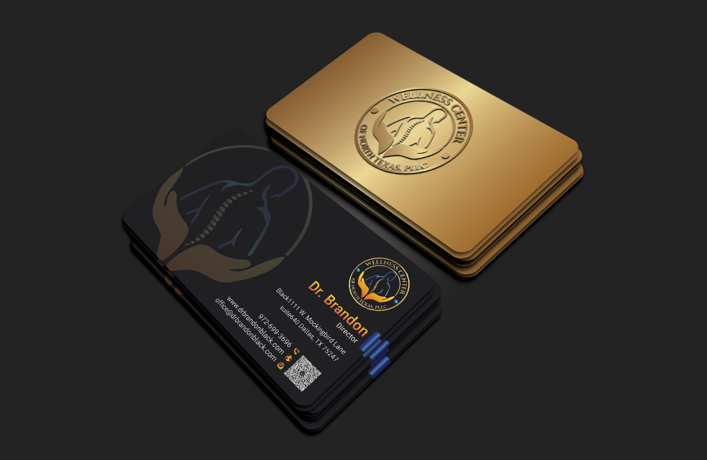 Business Card Design by DesignerShahadat for Functional Wellness Center of North Texas | Design #33764059