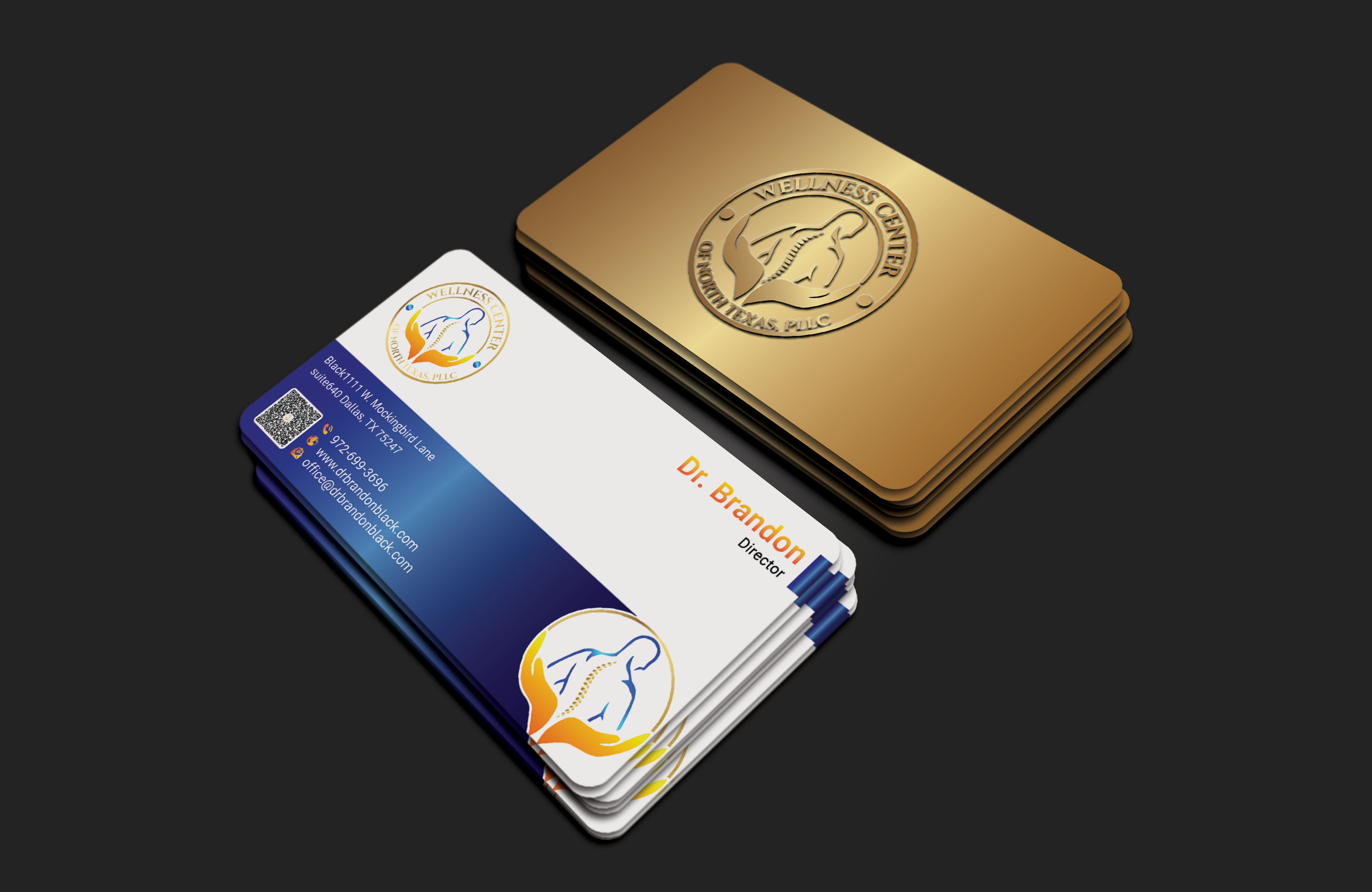 Business Card Design by DesignerShahadat for Functional Wellness Center of North Texas | Design #33764069