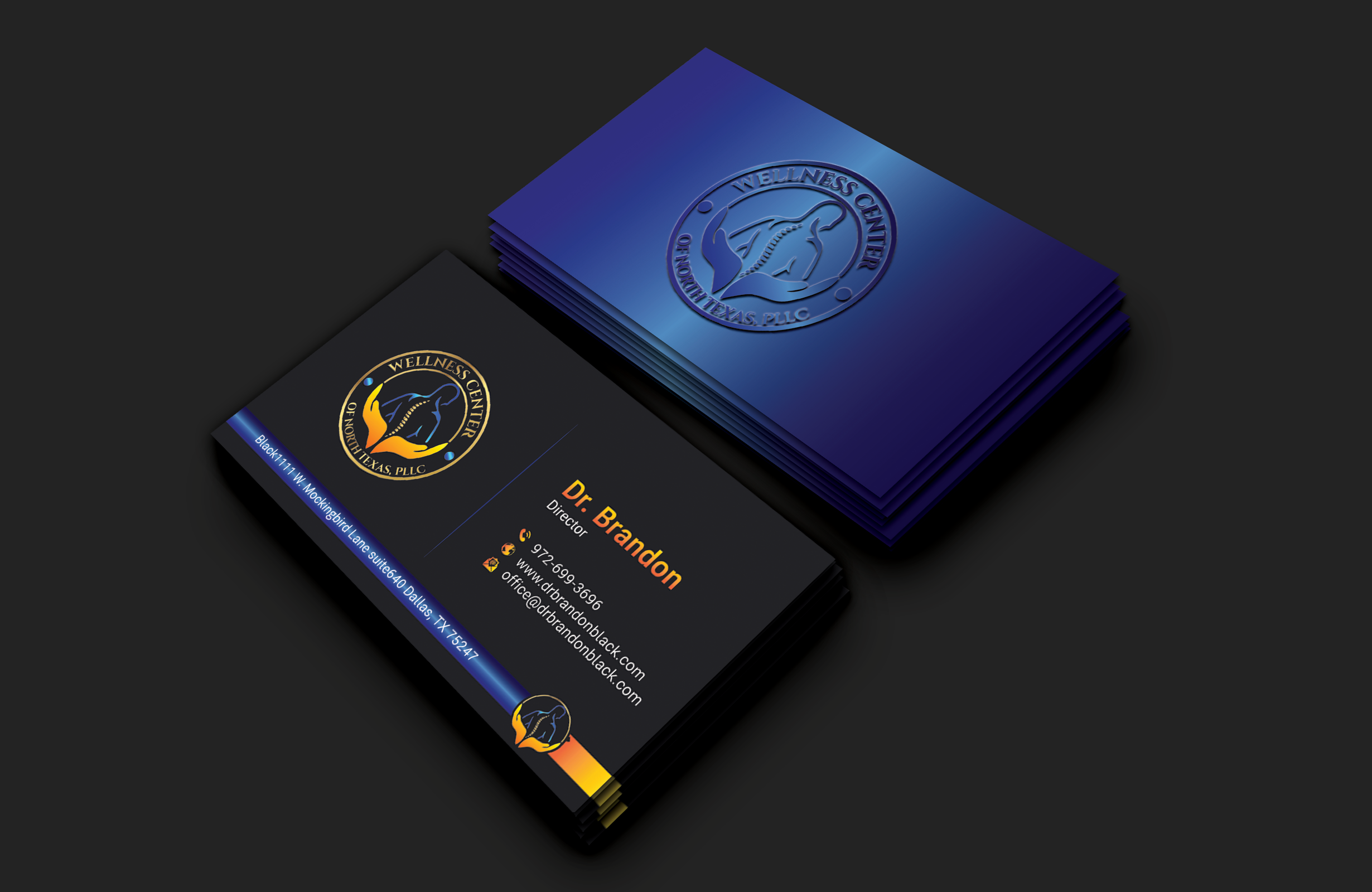 Diseño de Tarjeta de Presentación por DesignerShahadat para Functional Wellness Center of North Texas | Diseño #33764074