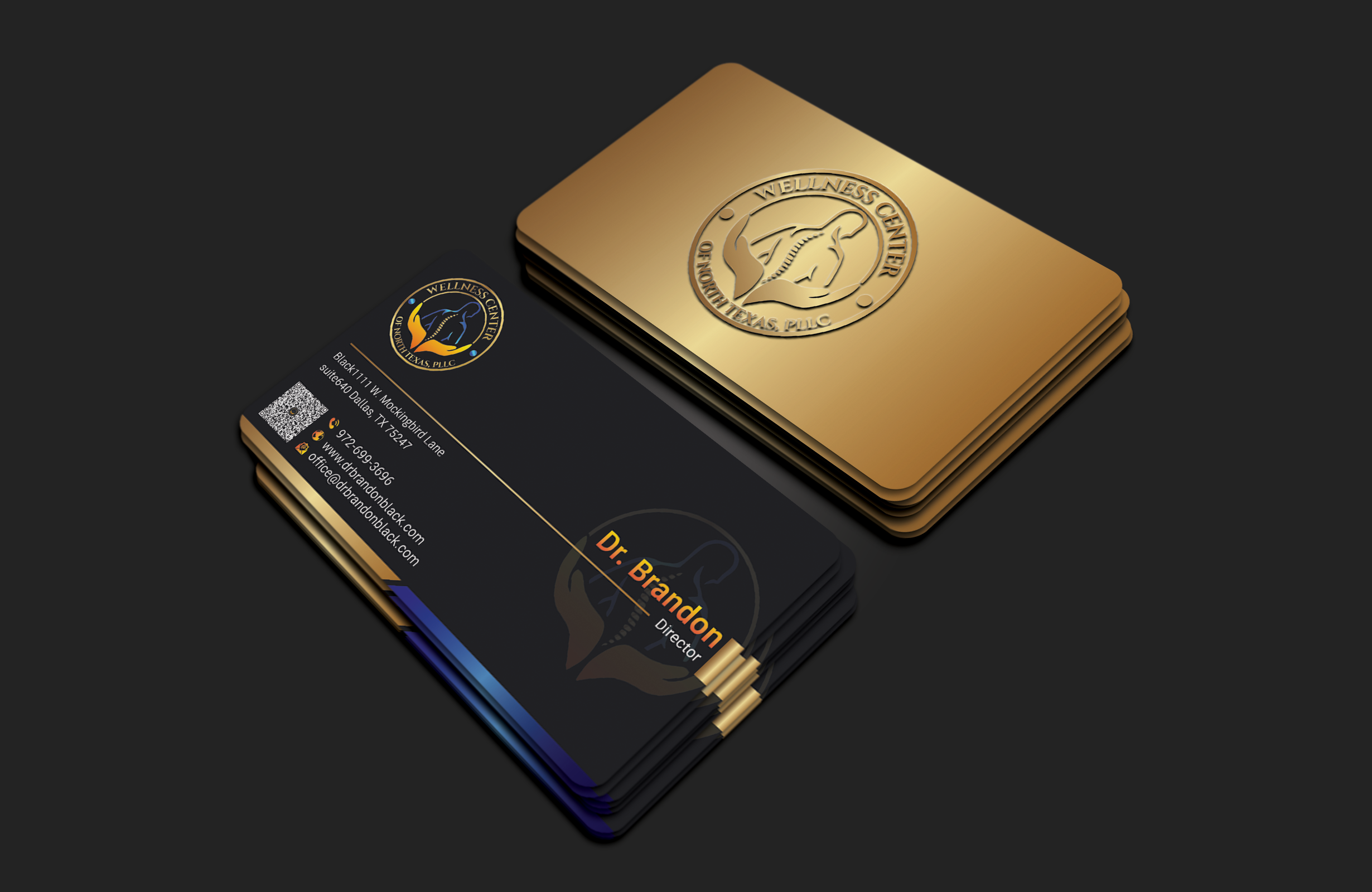 Business Card Design by DesignerShahadat for Functional Wellness Center of North Texas | Design #33764107