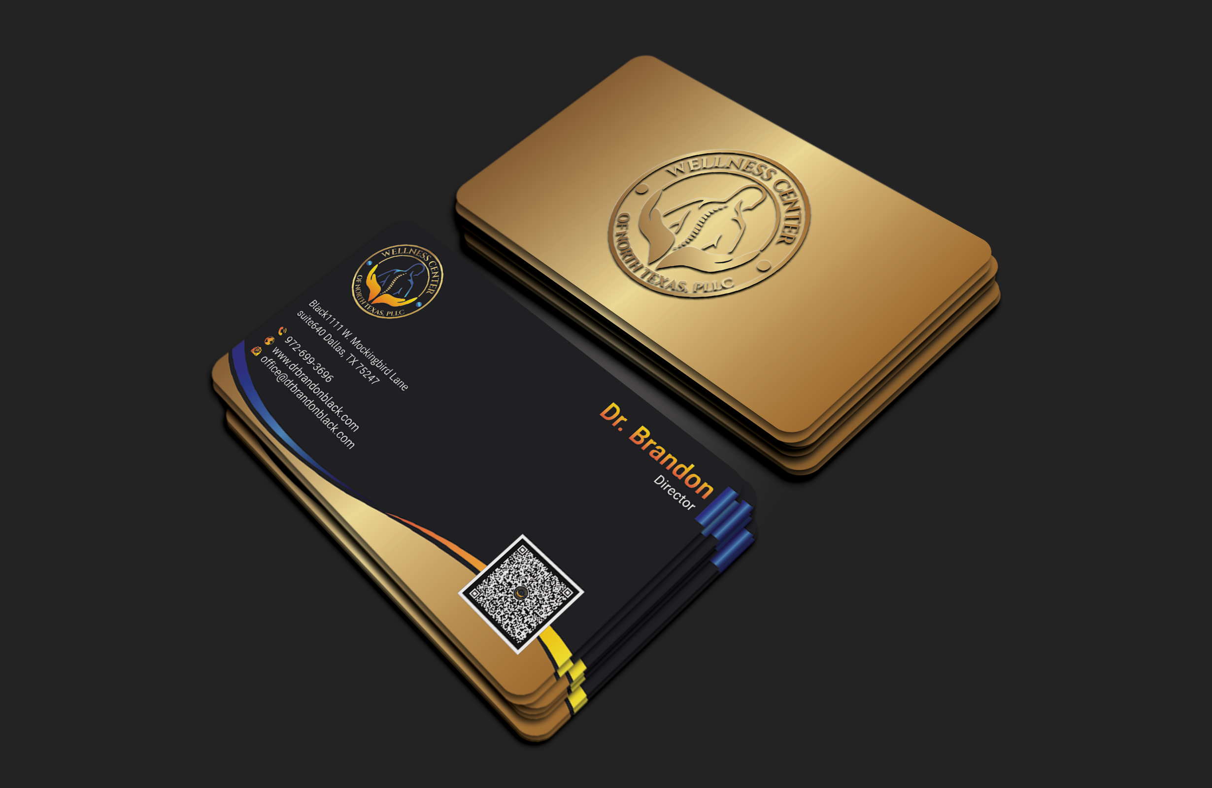 Business Card Design by DesignerShahadat for Functional Wellness Center of North Texas | Design #33764269
