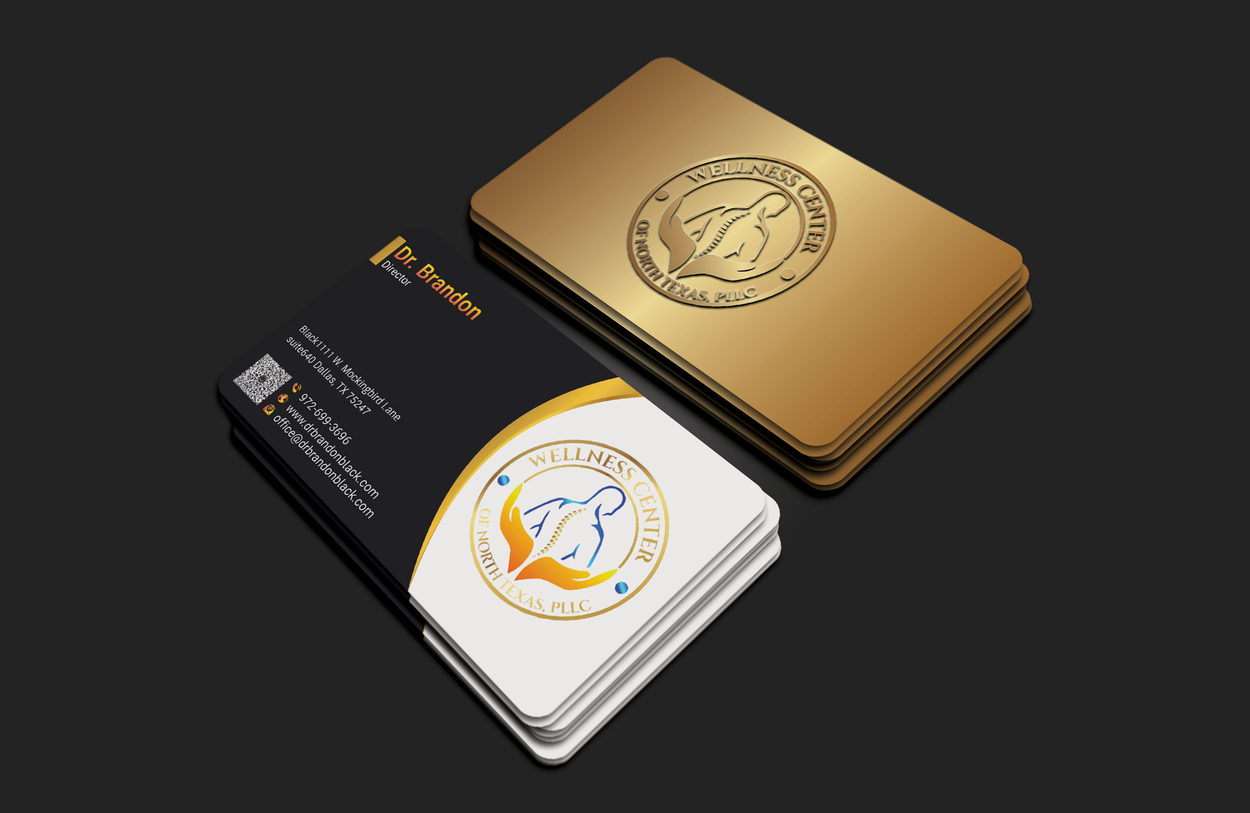 Business Card Design by DesignerShahadat for Functional Wellness Center of North Texas | Design #33764276