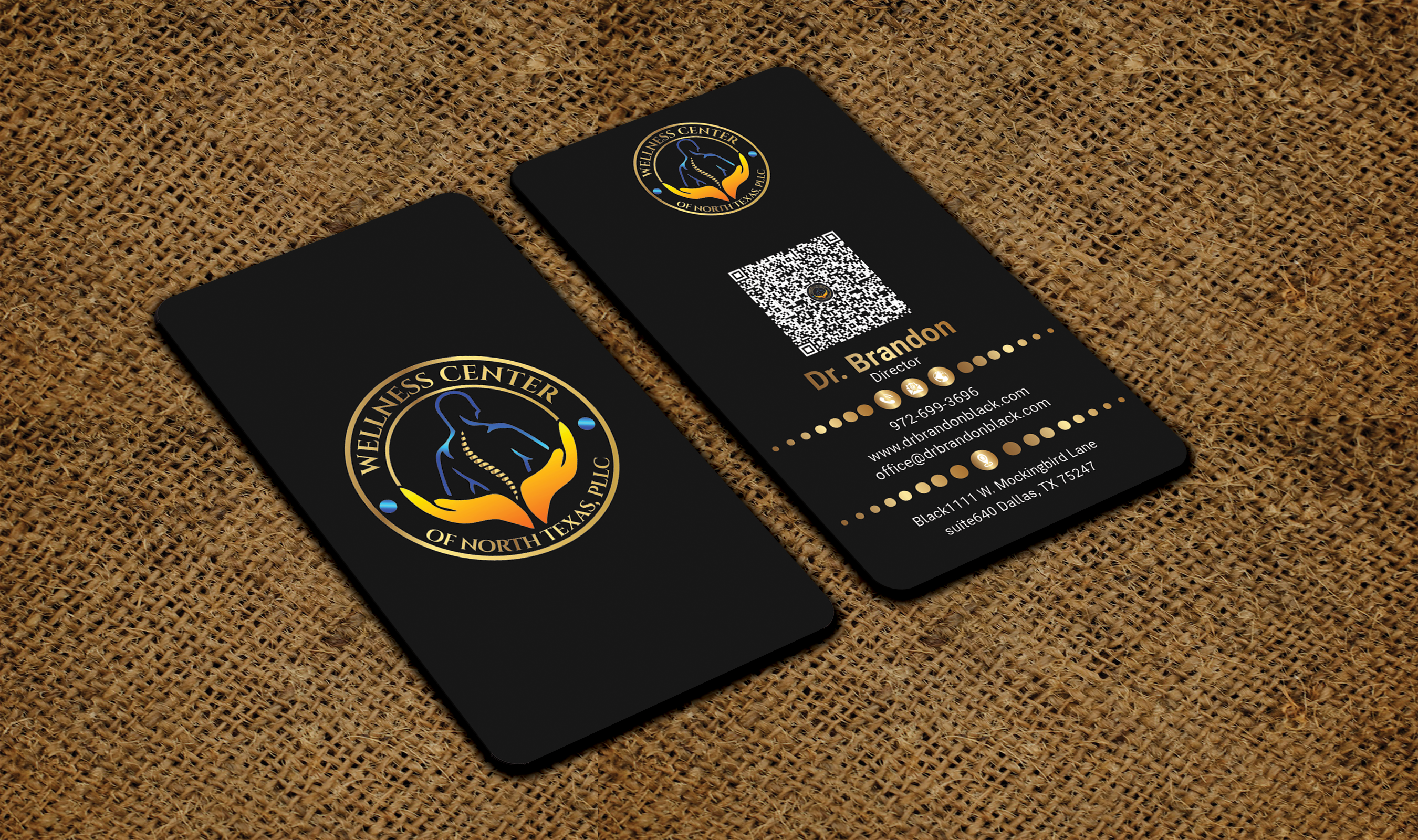 Business Card Design by DesignerShahadat for Functional Wellness Center of North Texas | Design #33770510