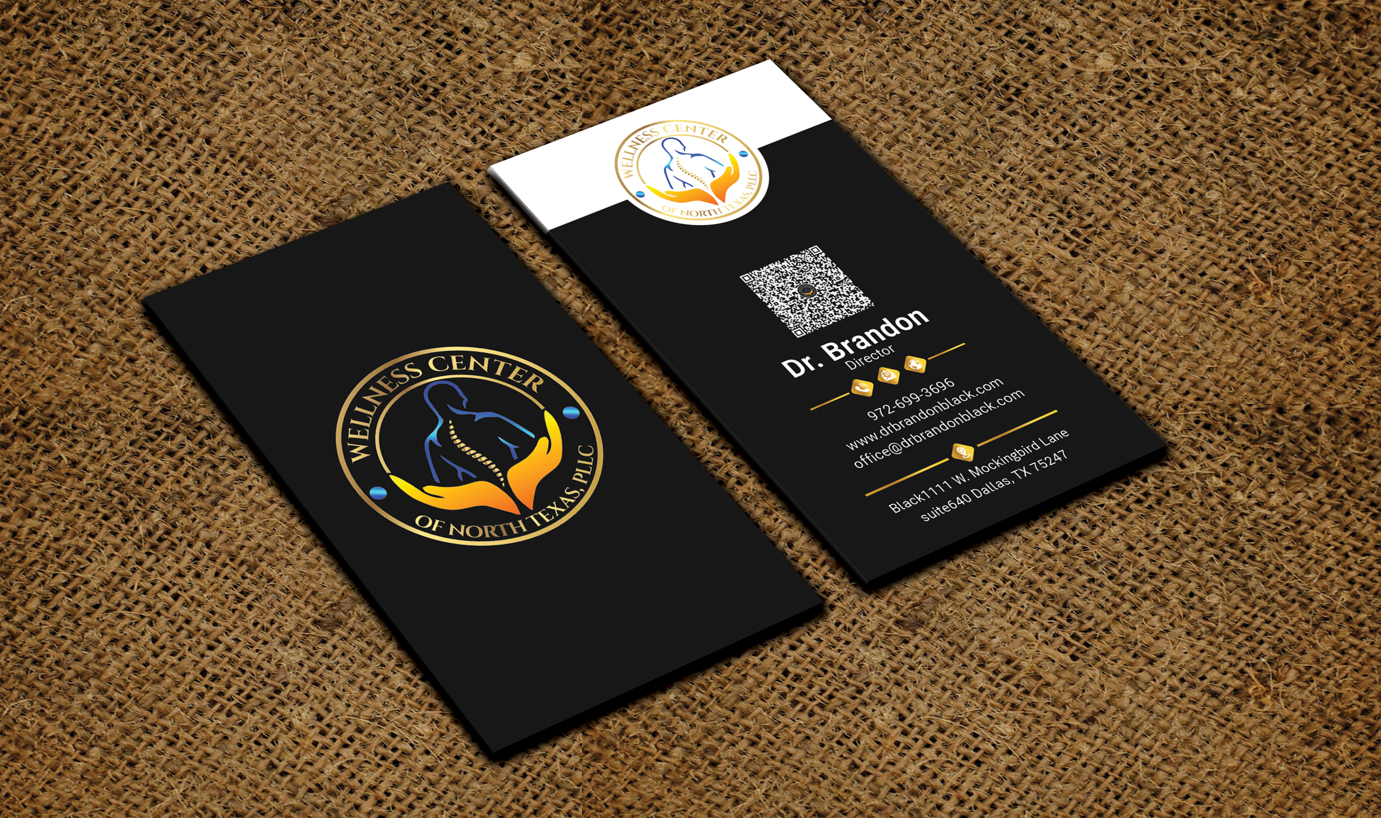 Business Card Design by DesignerShahadat for Functional Wellness Center of North Texas | Design #33770512