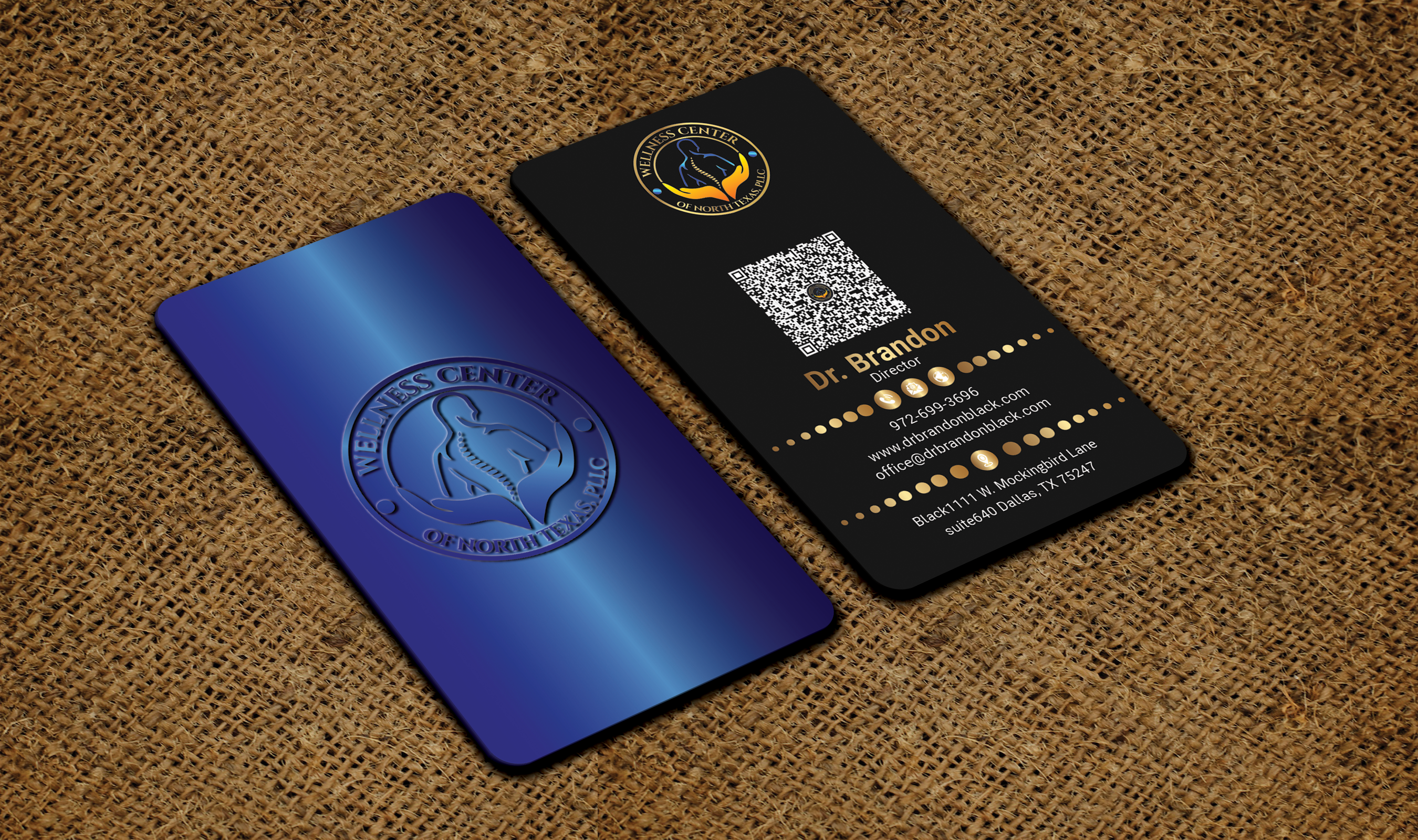 Business Card Design by DesignerShahadat for Functional Wellness Center of North Texas | Design #33770514