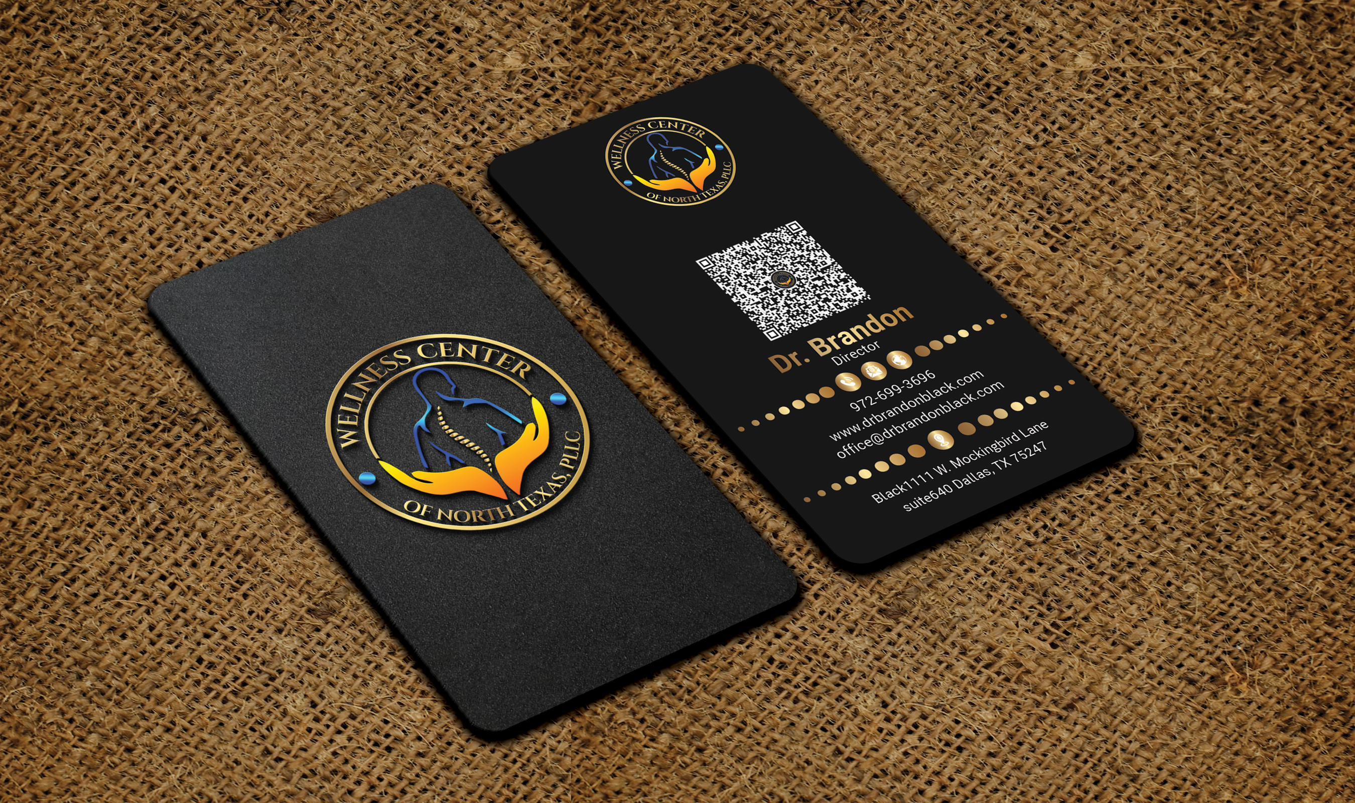 Business Card Design by DesignerShahadat for Functional Wellness Center of North Texas | Design #33770521
