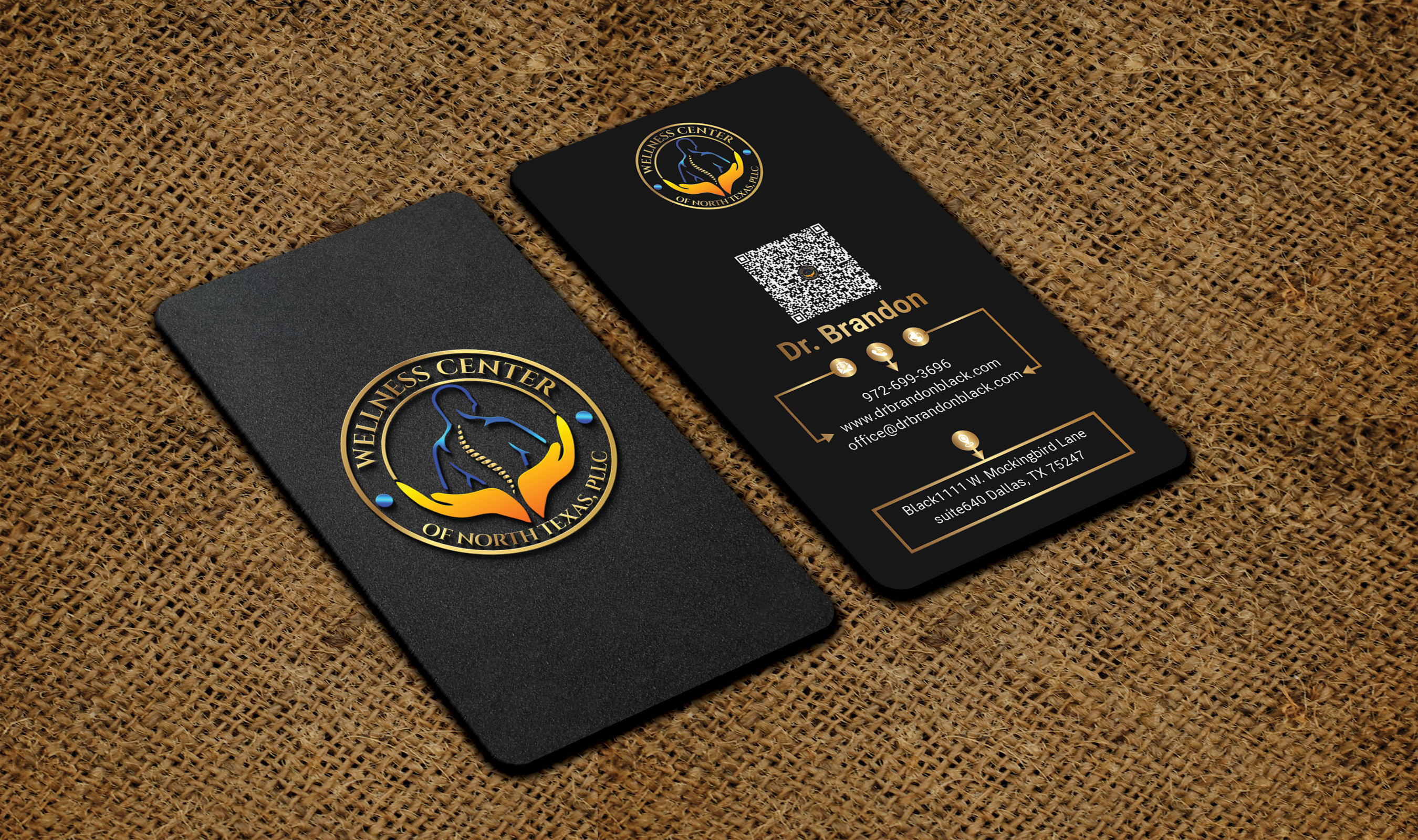 Design de Carte de Visite par DesignerShahadat pour Functional Wellness Center of North Texas | Design #33770522