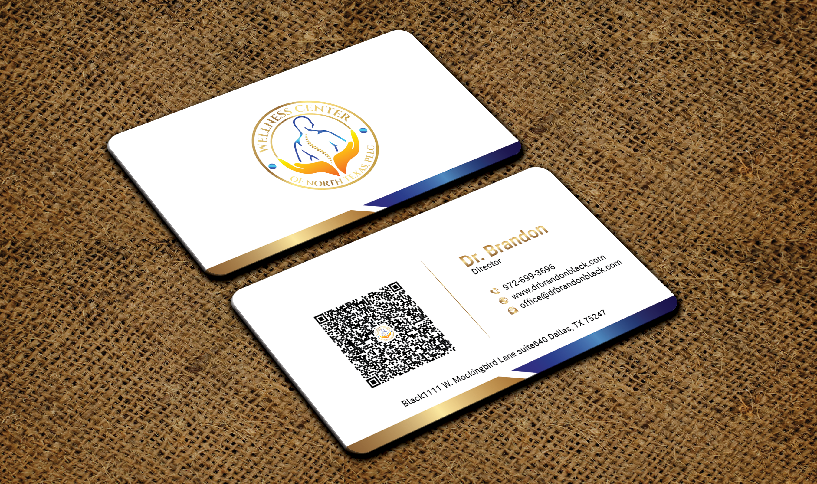 Business Card Design by DesignerShahadat for Functional Wellness Center of North Texas | Design #33771399