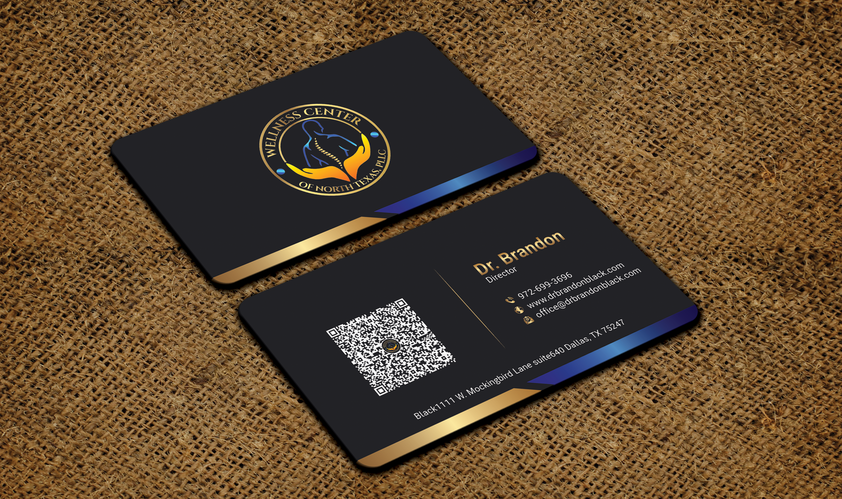 Diseño de Tarjeta de Presentación por DesignerShahadat para Functional Wellness Center of North Texas | Diseño #33771413