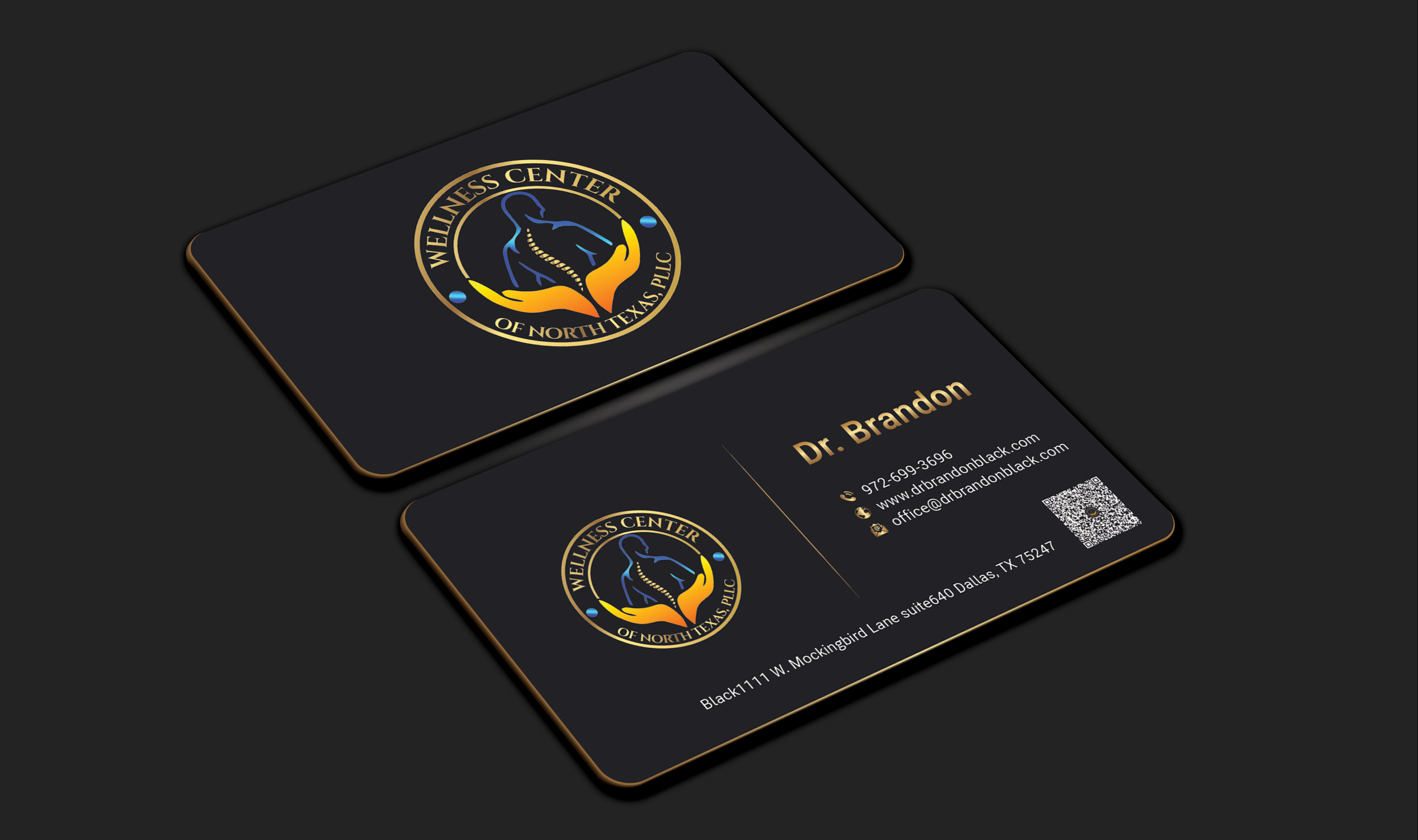 Business Card Design by DesignerShahadat for Functional Wellness Center of North Texas | Design #33771816