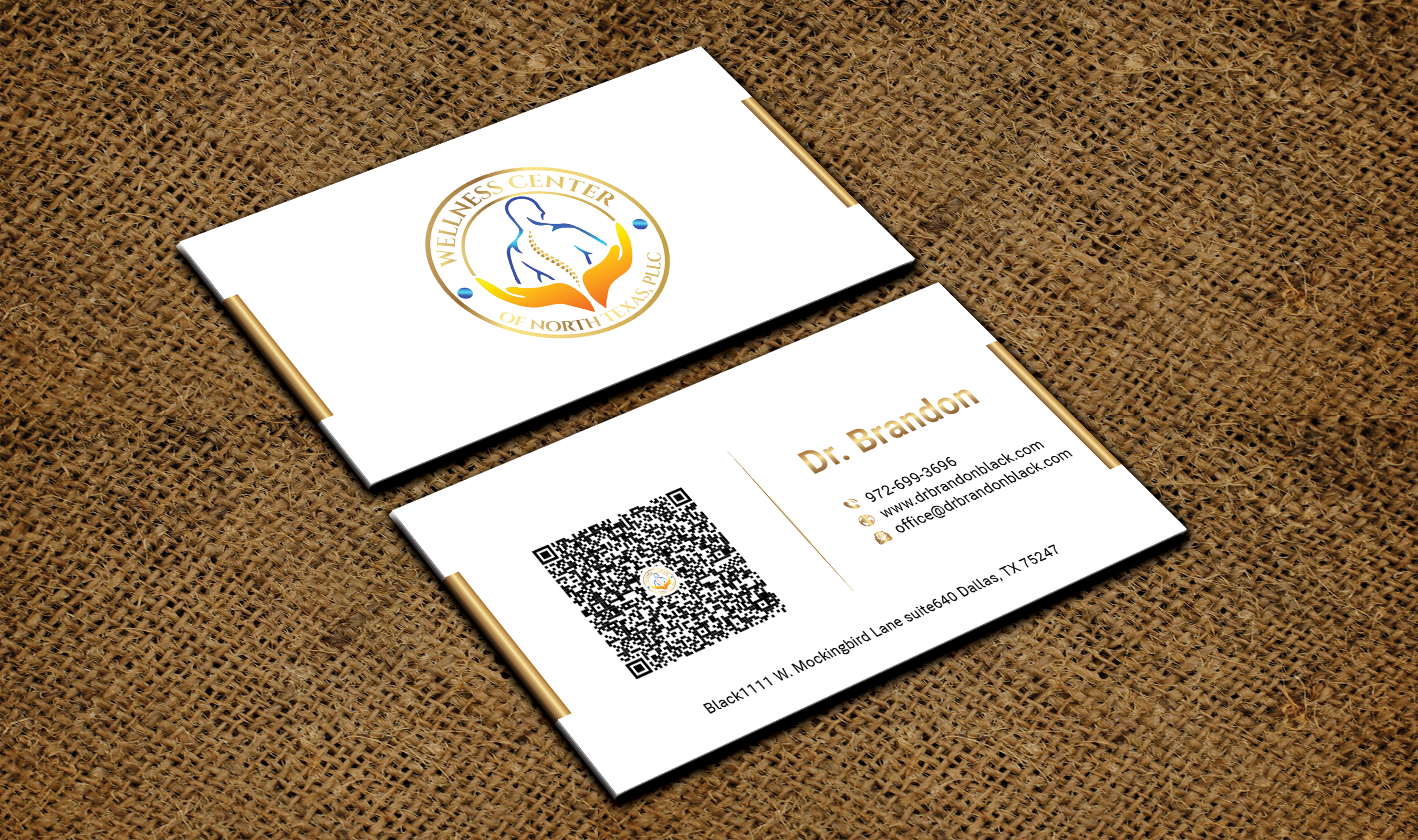 Business Card Design by DesignerShahadat for Functional Wellness Center of North Texas | Design #33771818