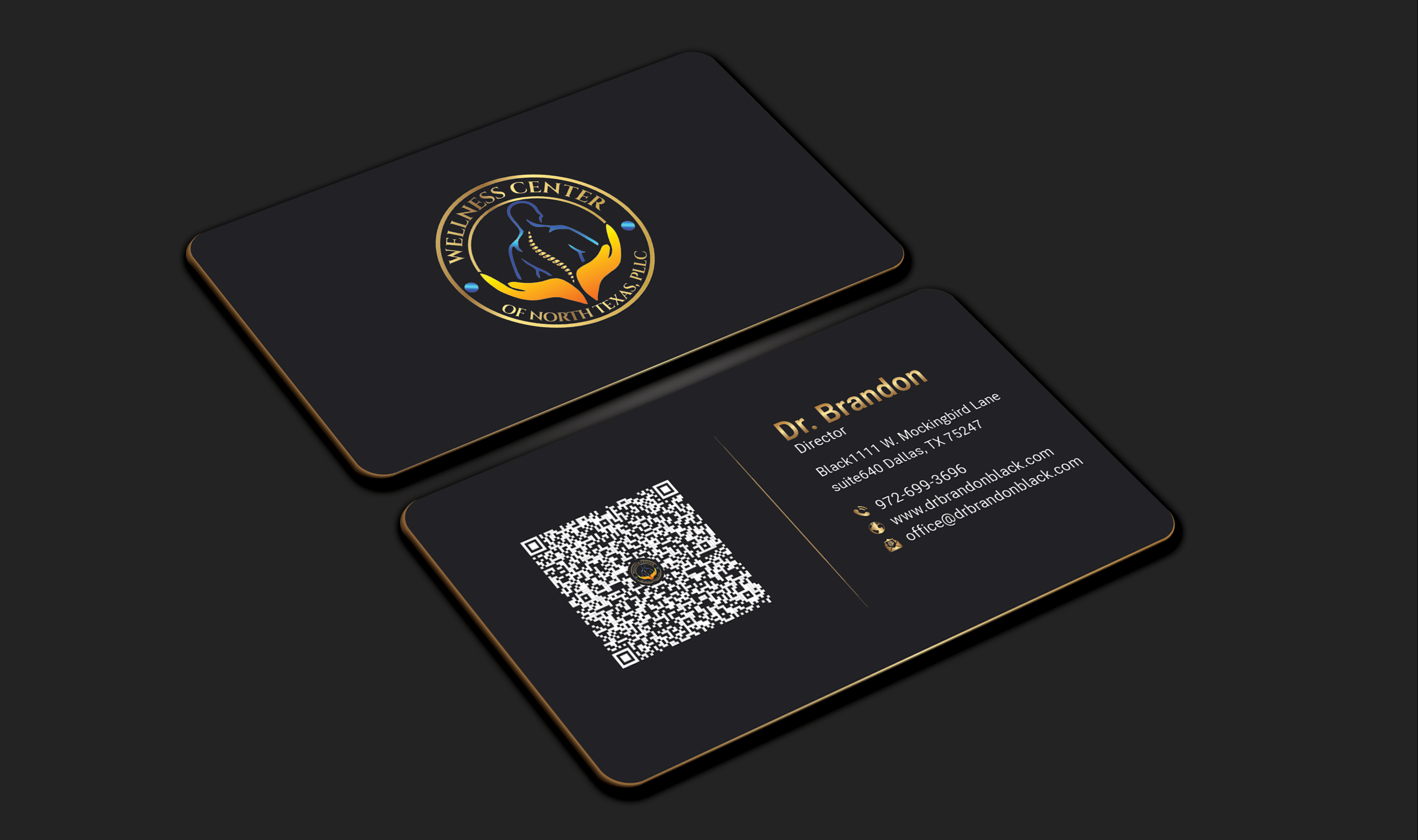 Business Card Design by DesignerShahadat for Functional Wellness Center of North Texas | Design #33771824