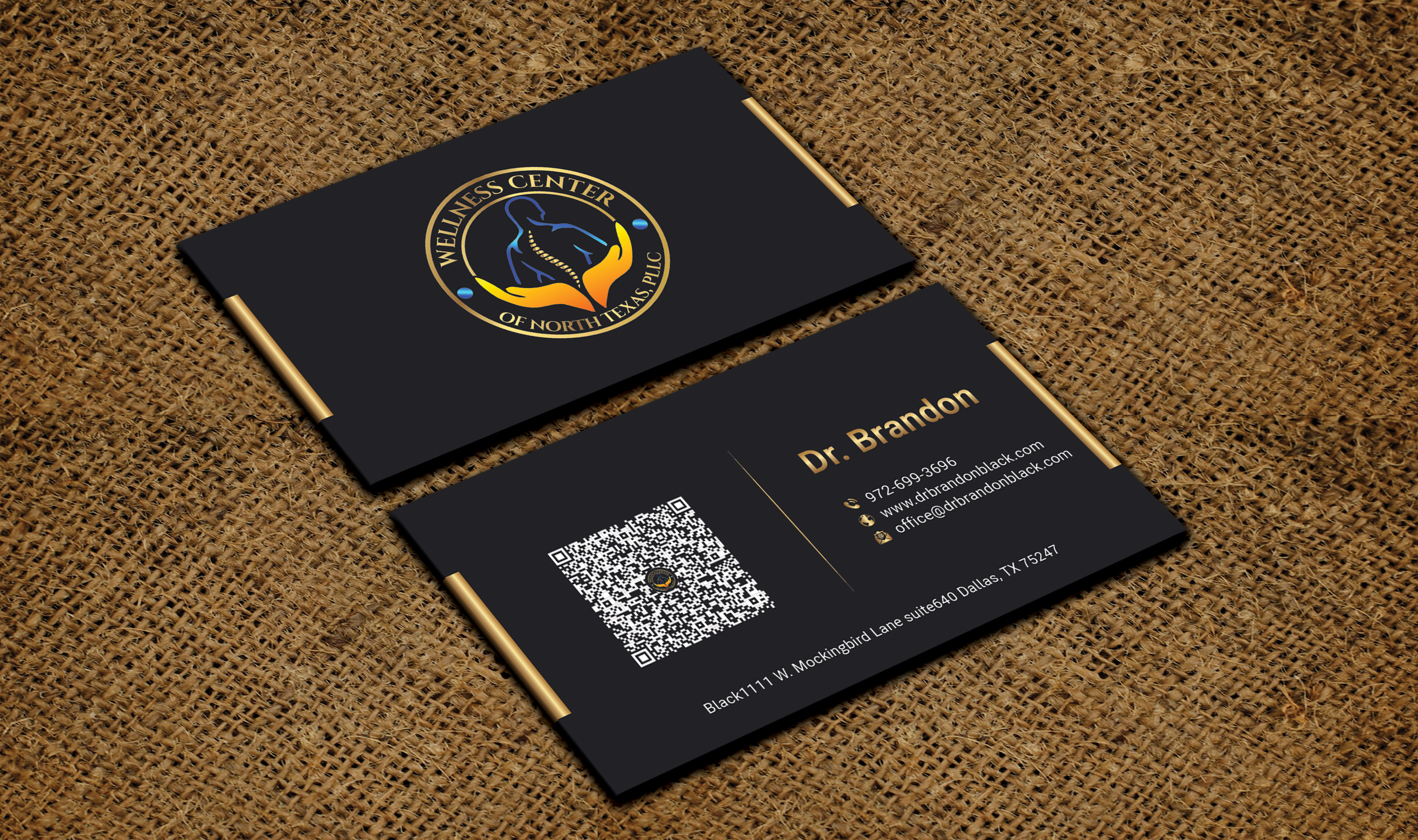 Business Card Design by DesignerShahadat for Functional Wellness Center of North Texas | Design #33771832