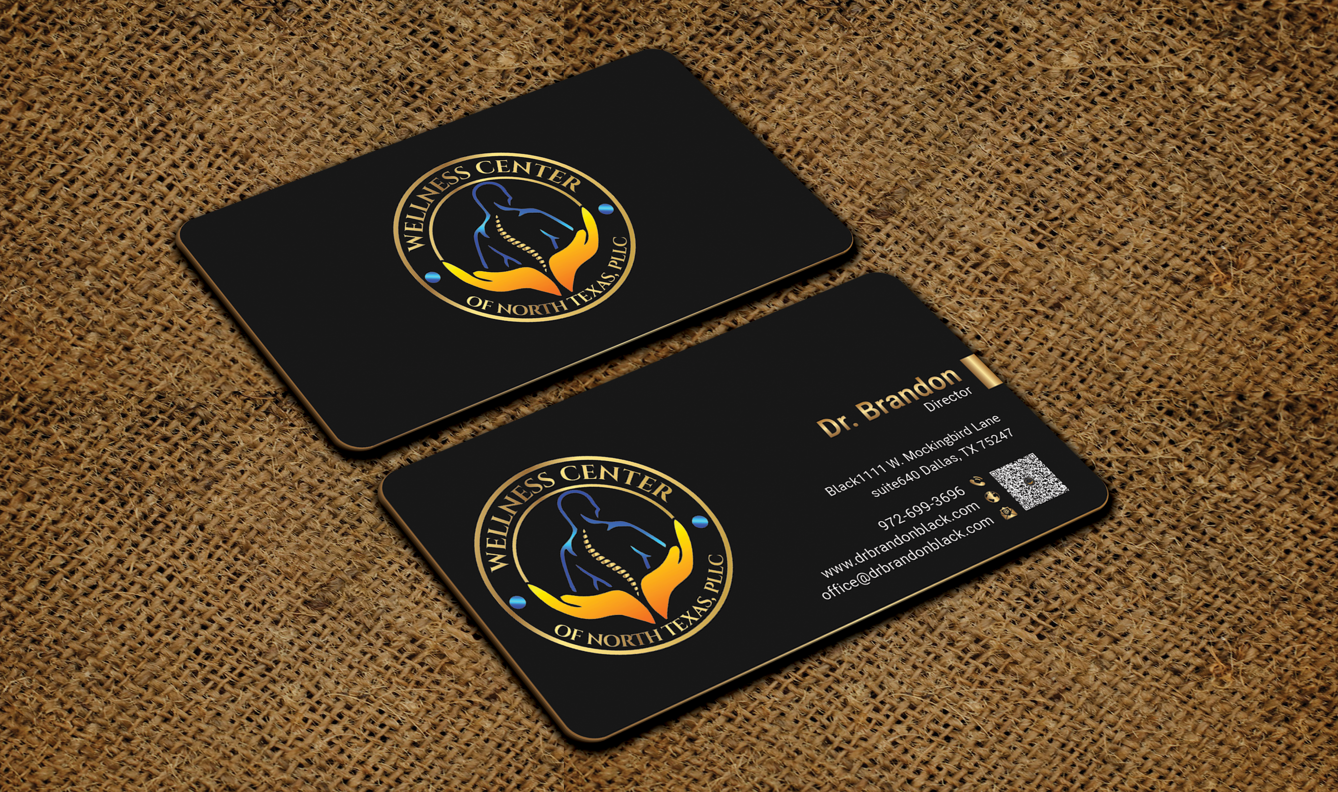Business Card Design by DesignerShahadat for Functional Wellness Center of North Texas | Design #33774310