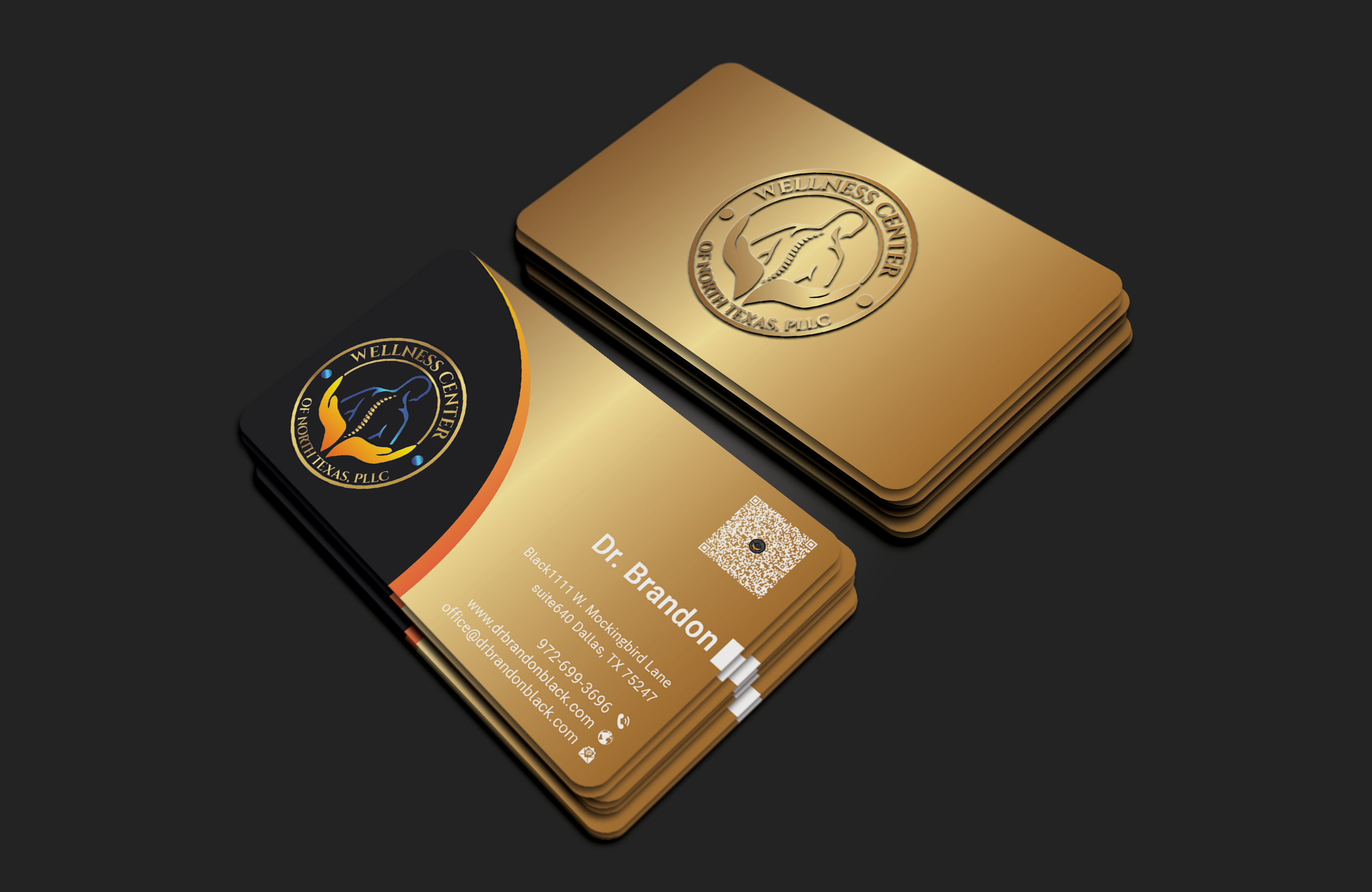 Business Card Design by DesignerShahadat for Functional Wellness Center of North Texas | Design #33774396
