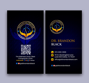 Business Card Design by debdesign for Functional Wellness Center of North Texas | Design: #33766075