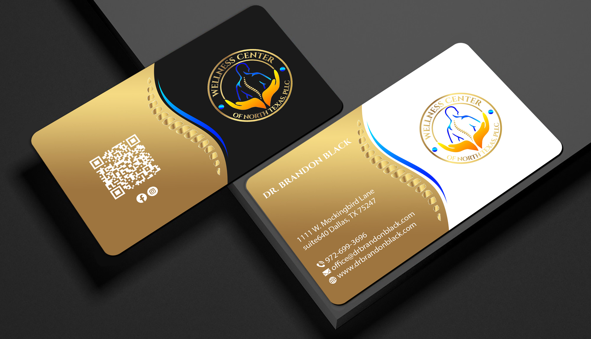 Business Card Design by Creations Box 2015 for Functional Wellness Center of North Texas | Design #33752913