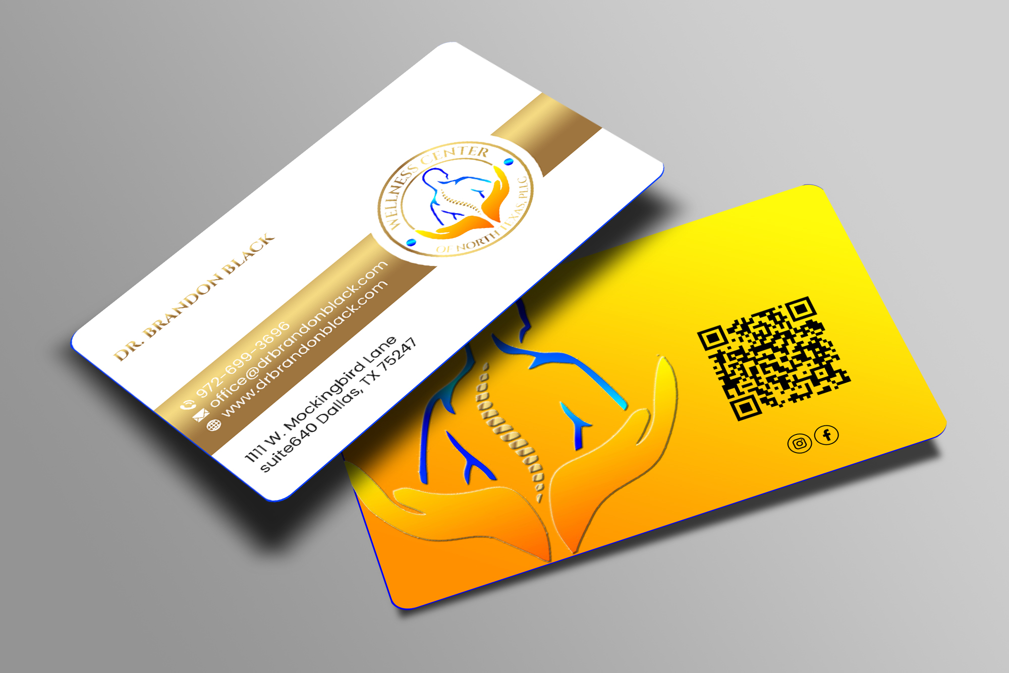Diseño de Tarjeta de Presentación por Creations Box 2015 para Functional Wellness Center of North Texas | Diseño #33754010