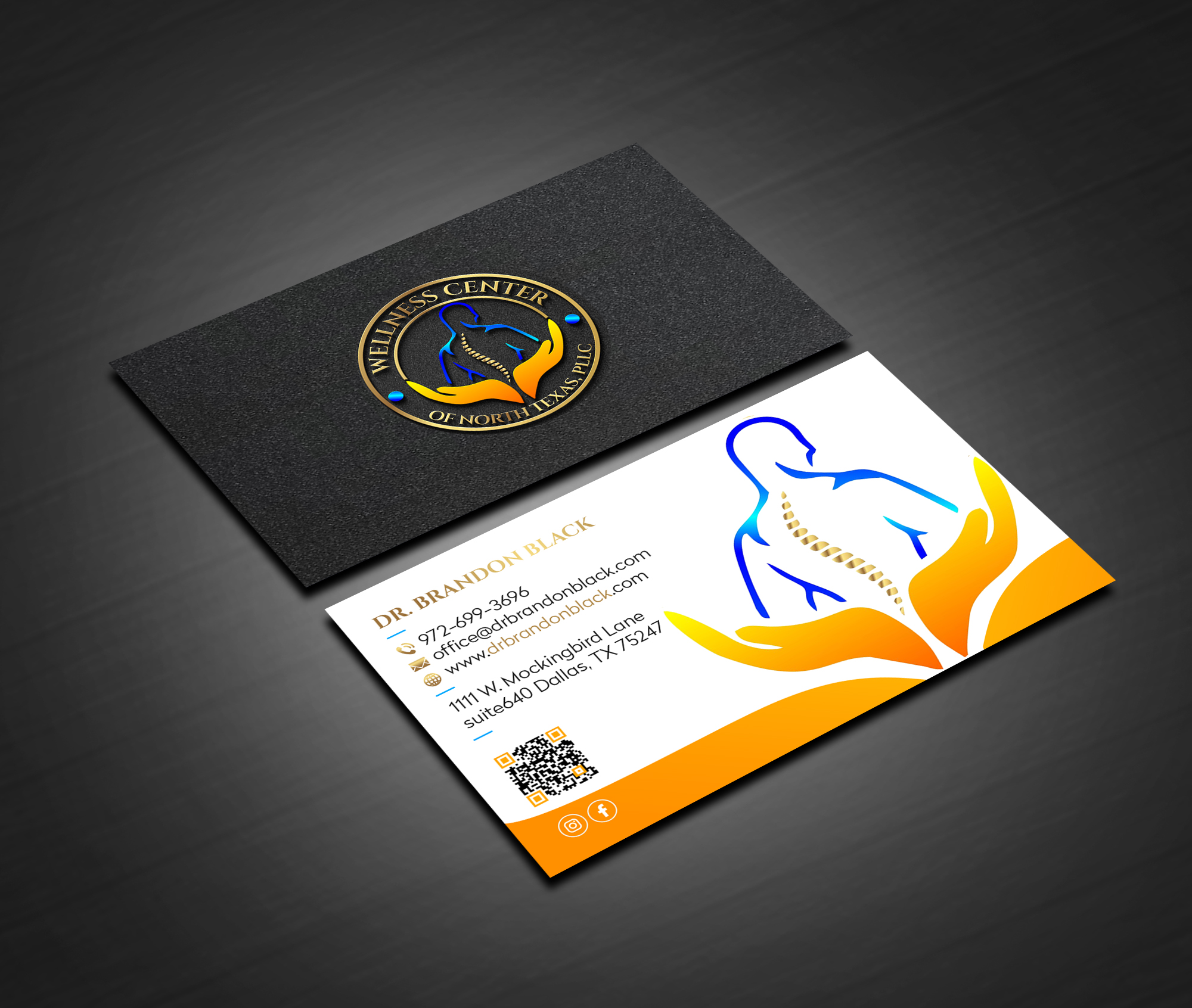 Business Card Design by Creations Box 2015 for Functional Wellness Center of North Texas | Design #33754013