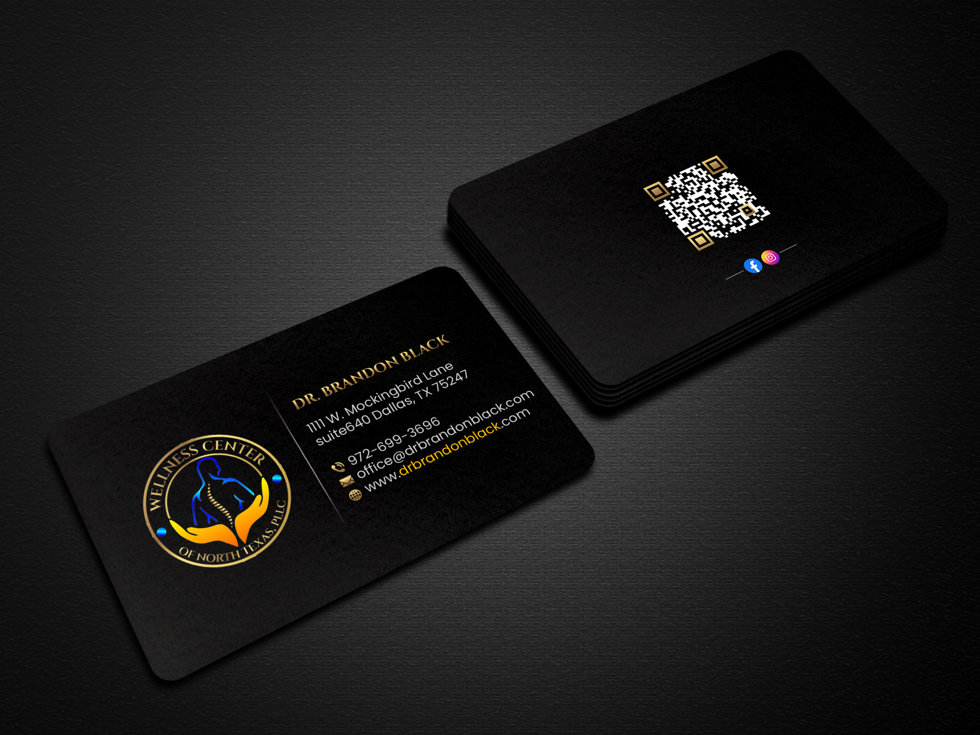 Business Card Design by Creations Box 2015 for Functional Wellness Center of North Texas | Design #33754014