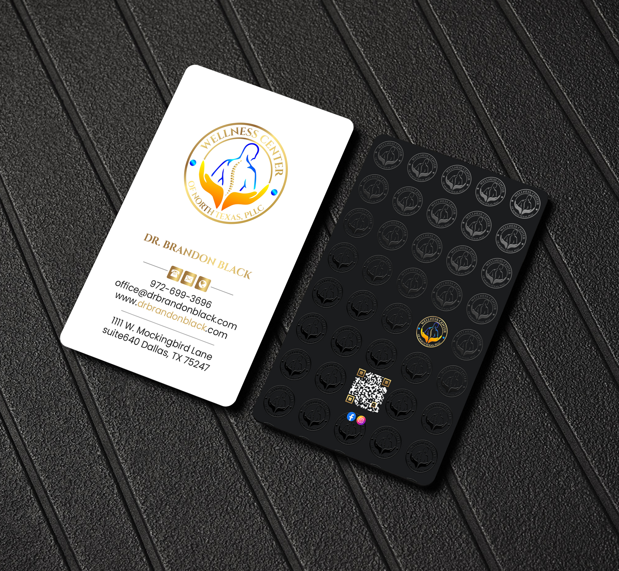 Business Card Design by Creations Box 2015 for Functional Wellness Center of North Texas | Design #33754017